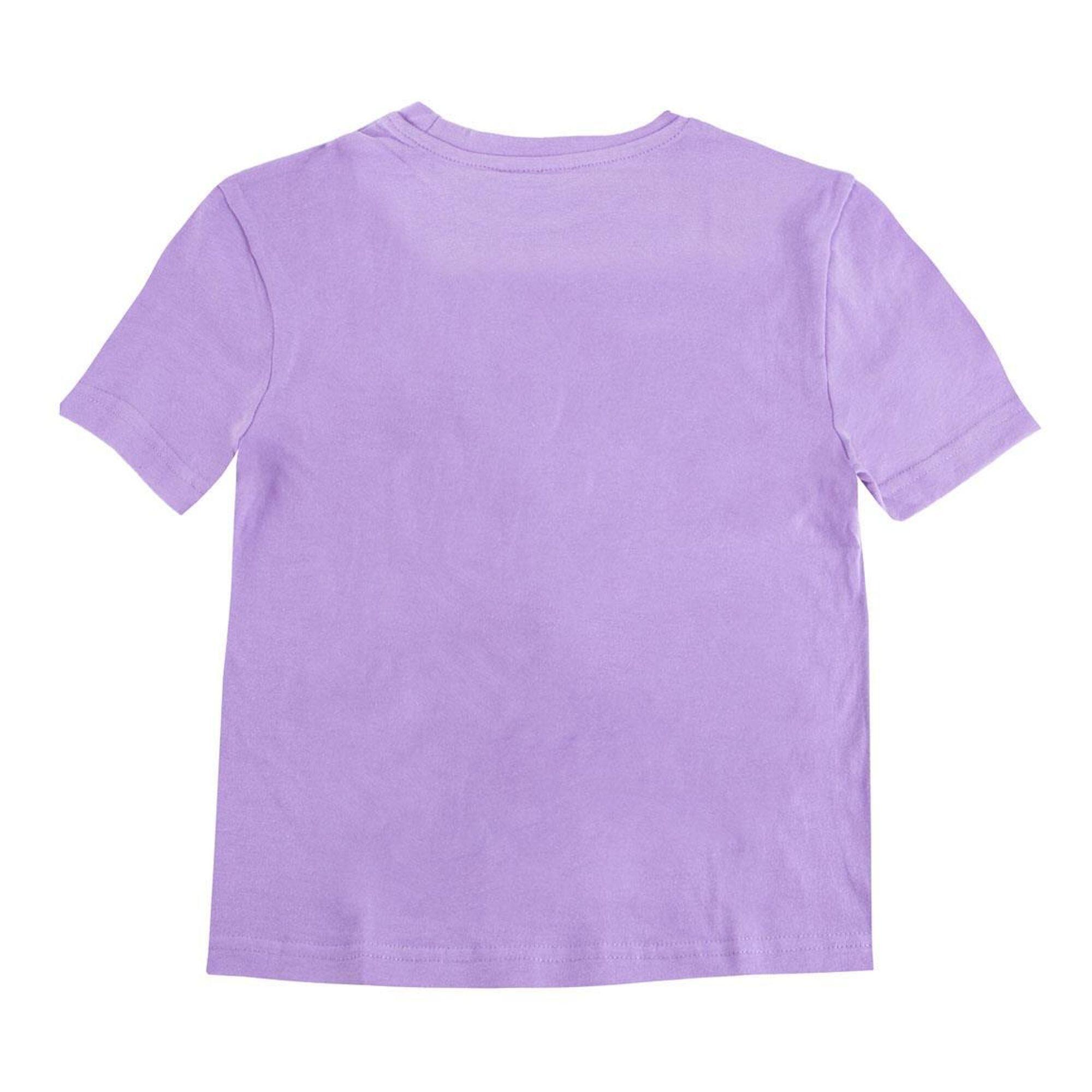 Camiseta Infantil Gabby’s Dollhouse Estampada Manga Corta Color Lila 2/2