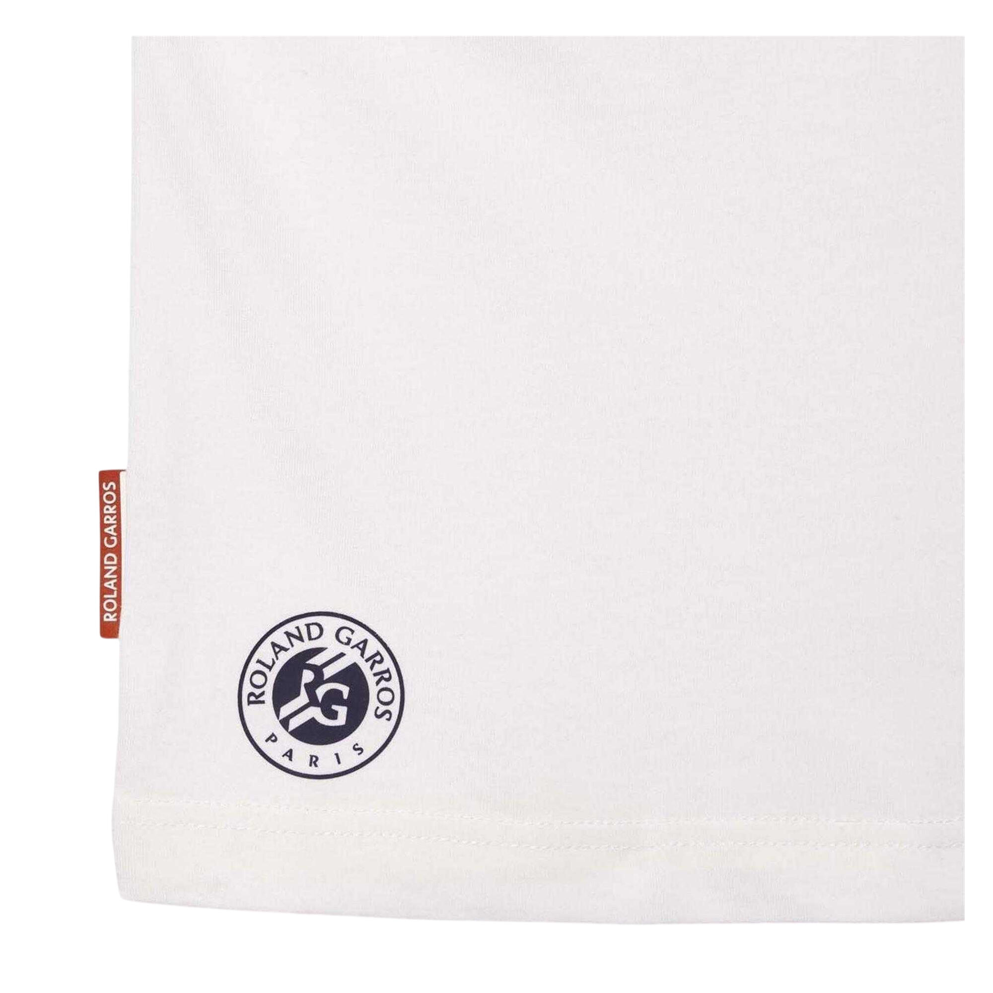 "Roland Garros Edition" TShirt für Damen Unisex, Regulär Herren Weiß 2/3