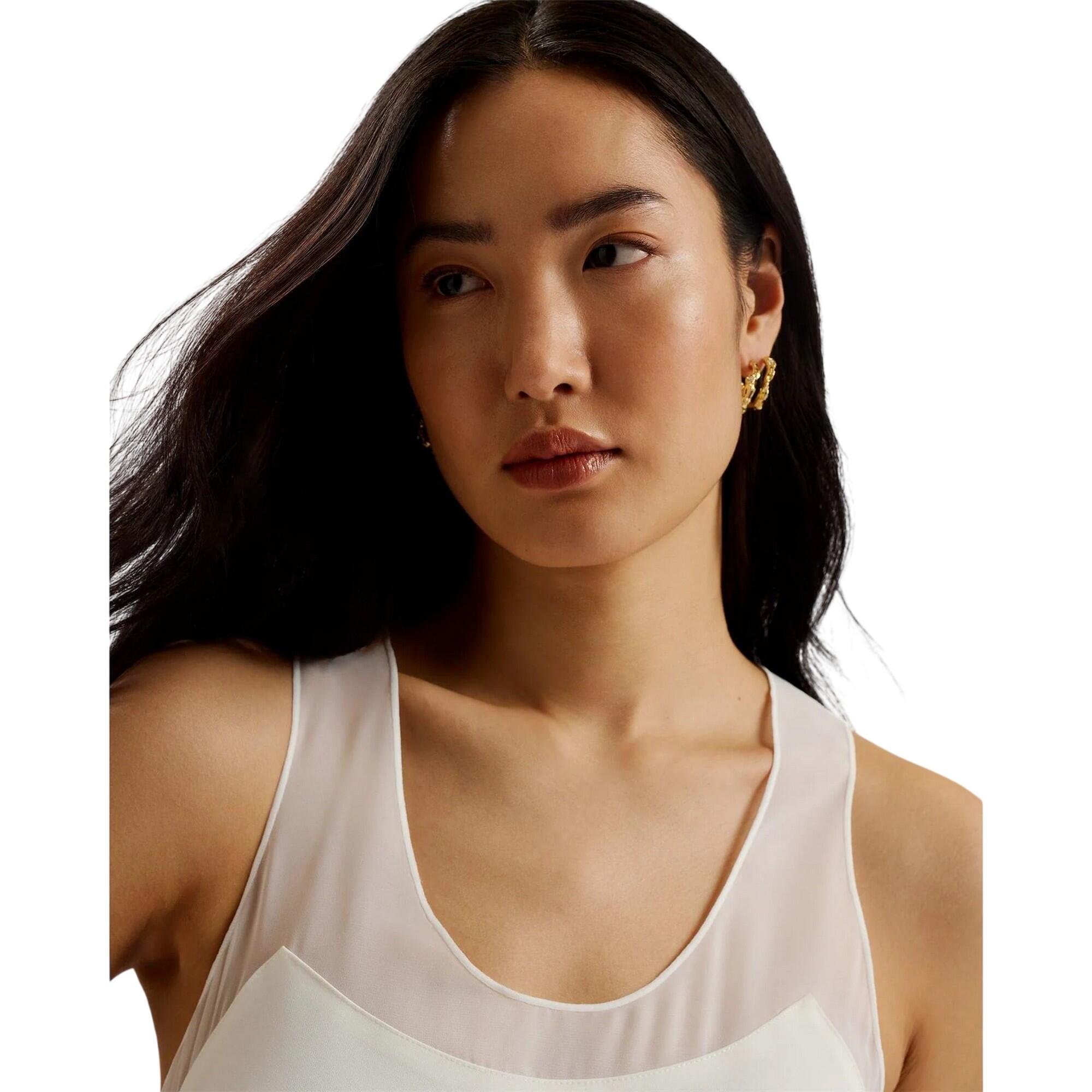 Canotta Senza Maniche Donna Ted Baker Avorio 3/4
