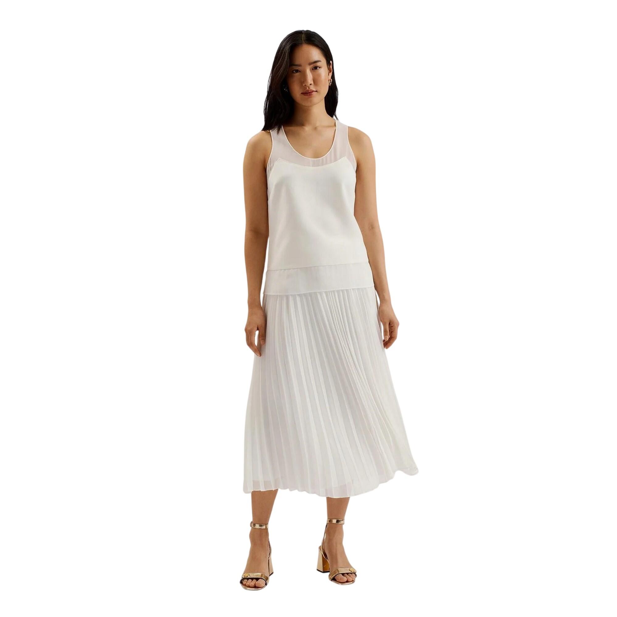 Canotta Senza Maniche Donna Ted Baker Avorio 4/4