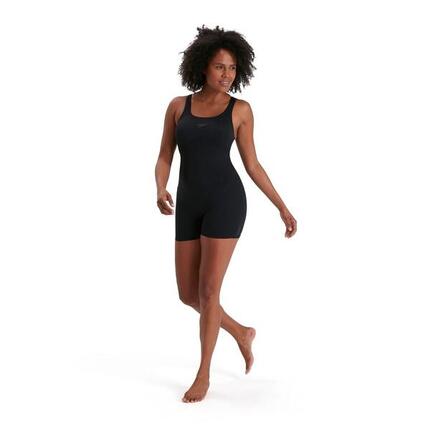 Maillot De Bain Shorty 1 Pièce Femme (Noir)