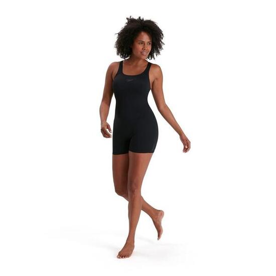 Maillot De Bain Shorty 1 Pièce Femme (Noir)