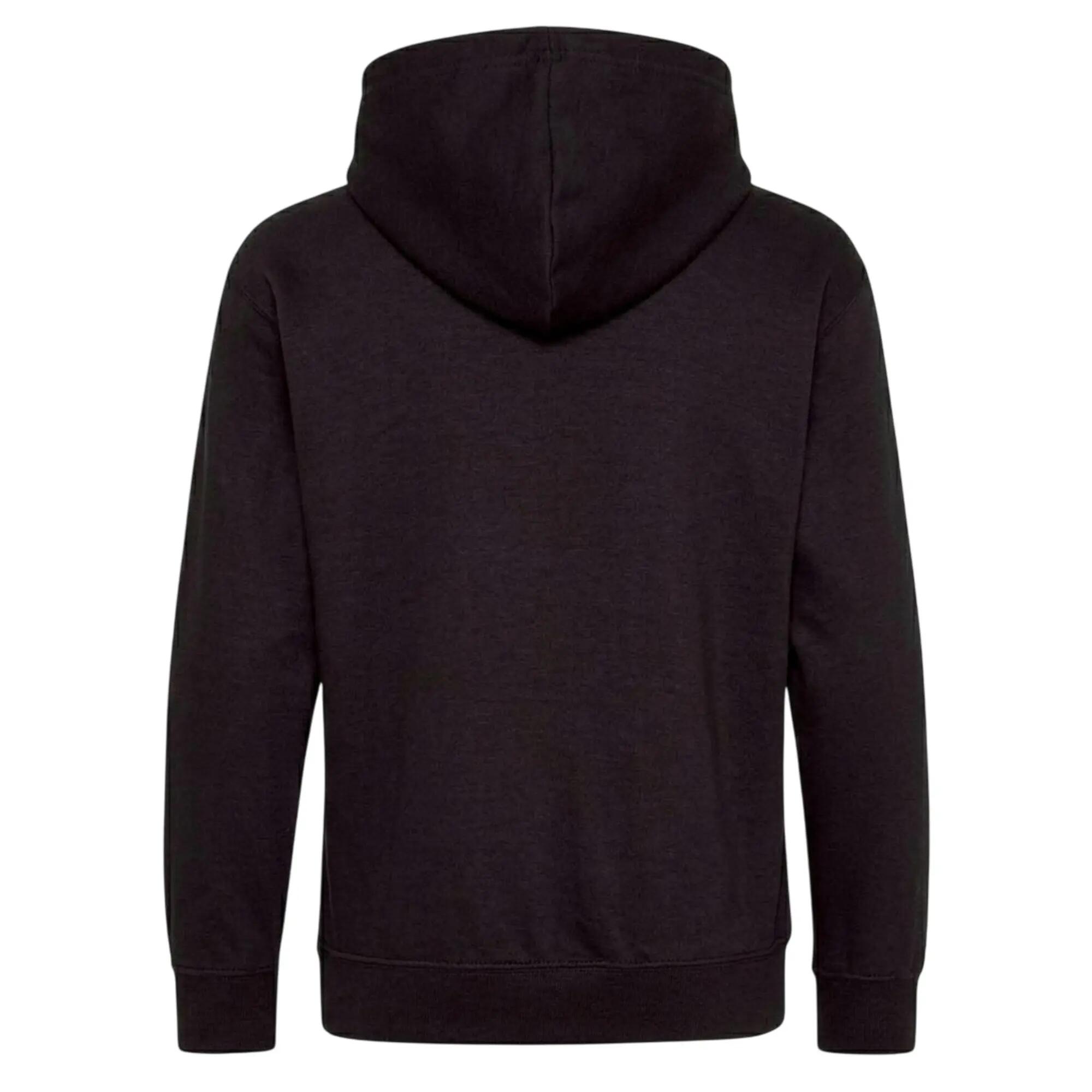 Felpa Con Cappuccio PacMan Bambini Awdis Gamer Nero 2/2