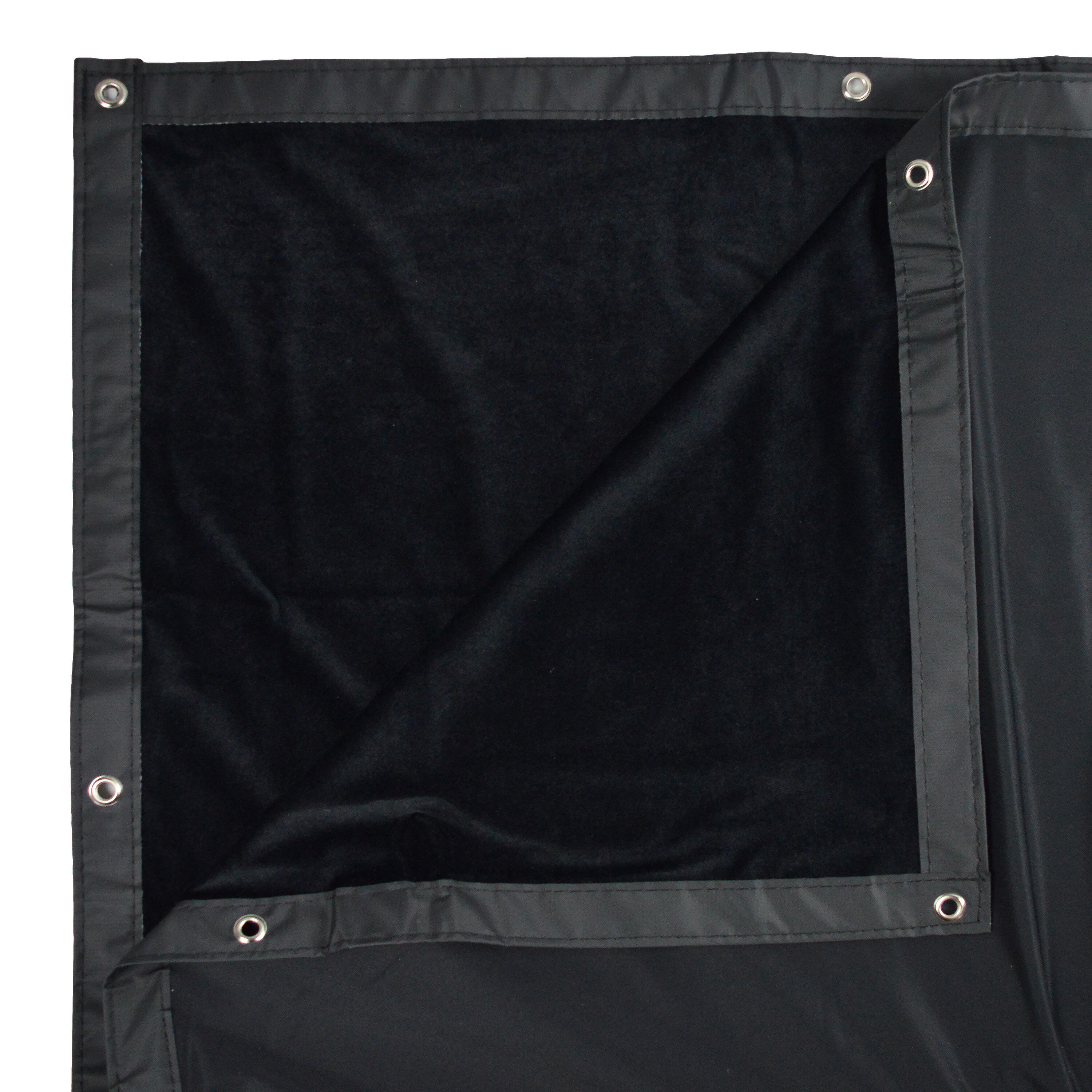 Zwart Out Impactscherm - 4 x 2,5 m 3/5
