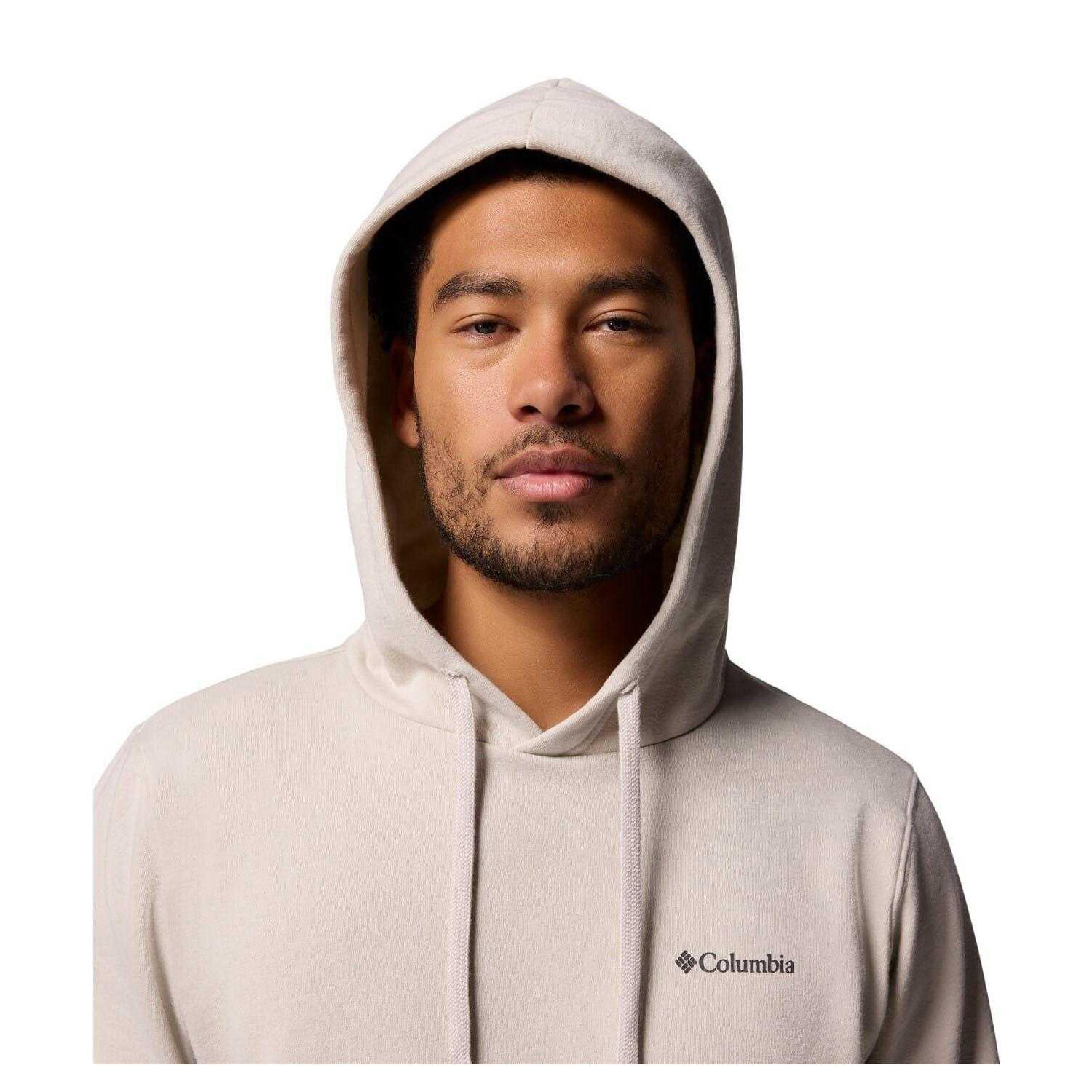Mens Trek Graphic Print Pullover Hoodie (Dark Stone) 3/3