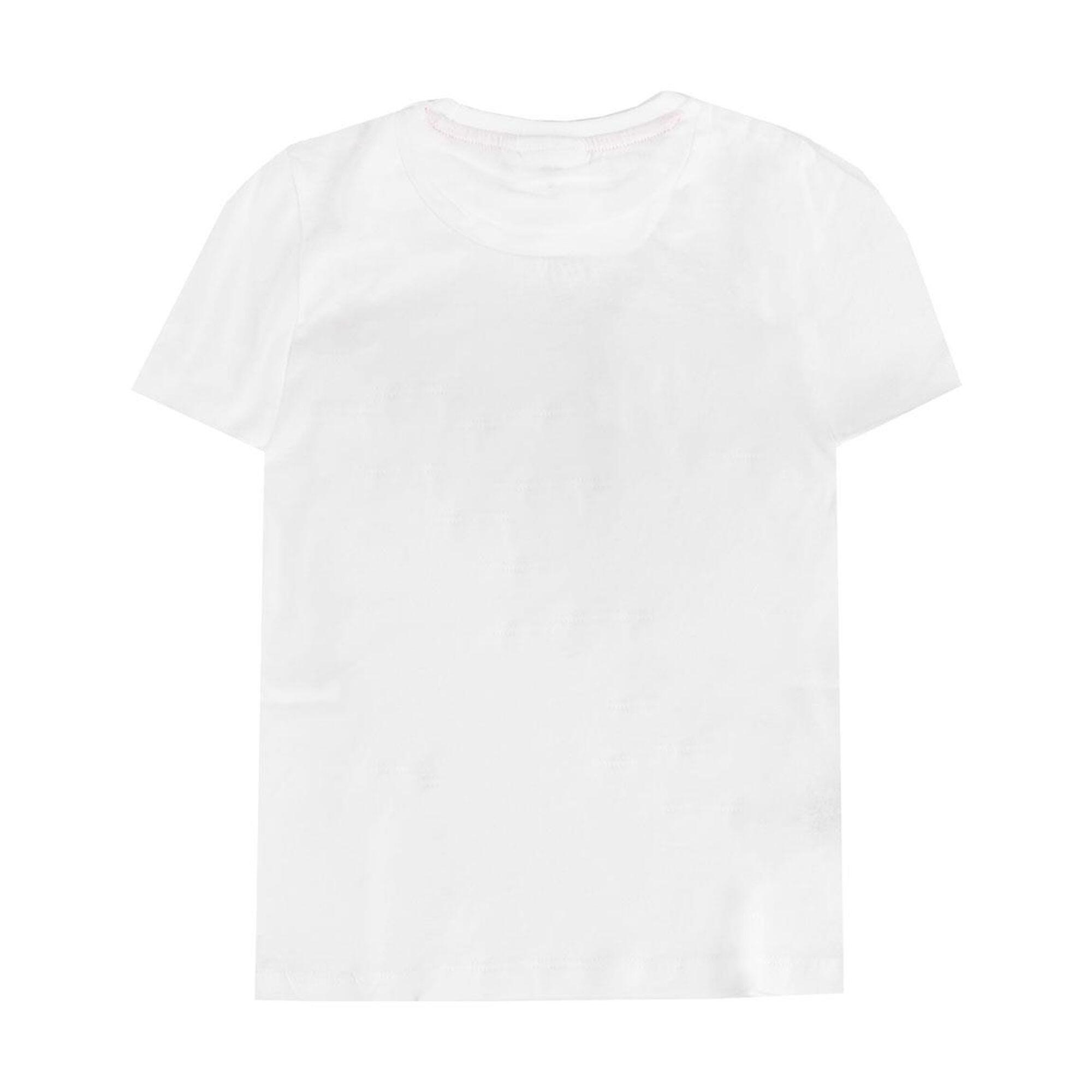 Camiseta Enfant Hello Kitty manga corta avec estampado frontal Blanca 2/2