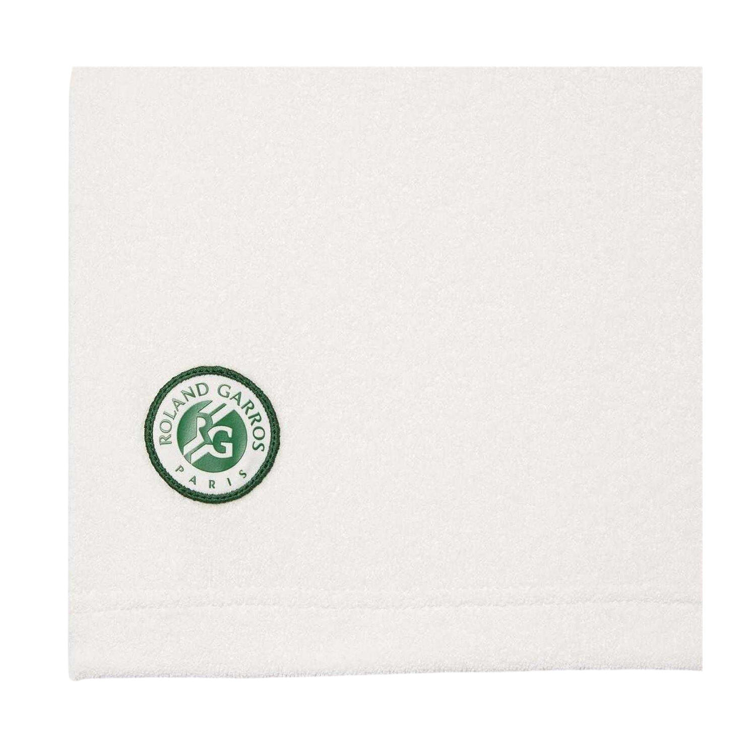 Unisex Adult Roland Garros Edition Terrycloth Tennis Polo Shirt (Cream) 4/4