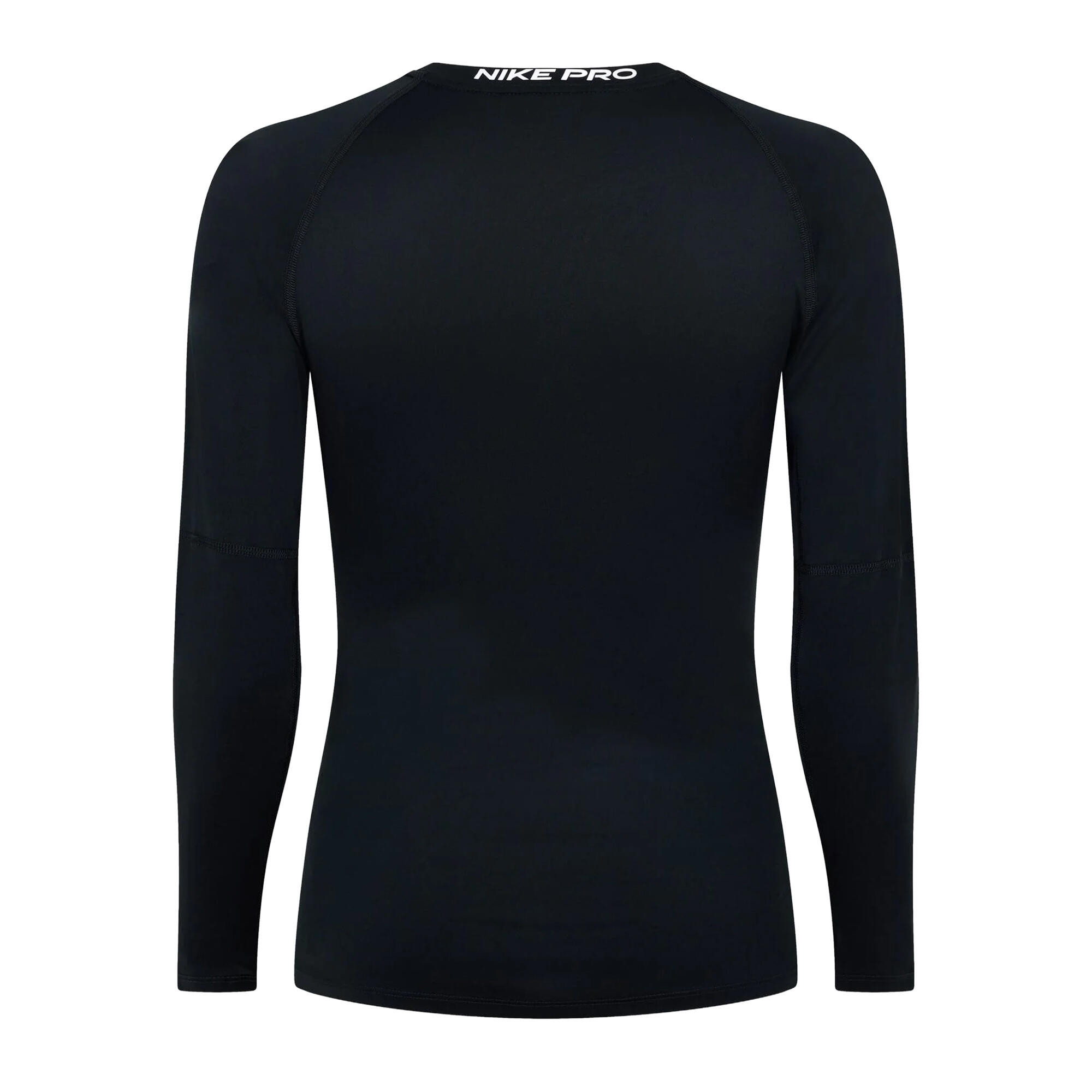 Maglietta Manica Lunga Uomo Nike Pro Core Nero 3/4