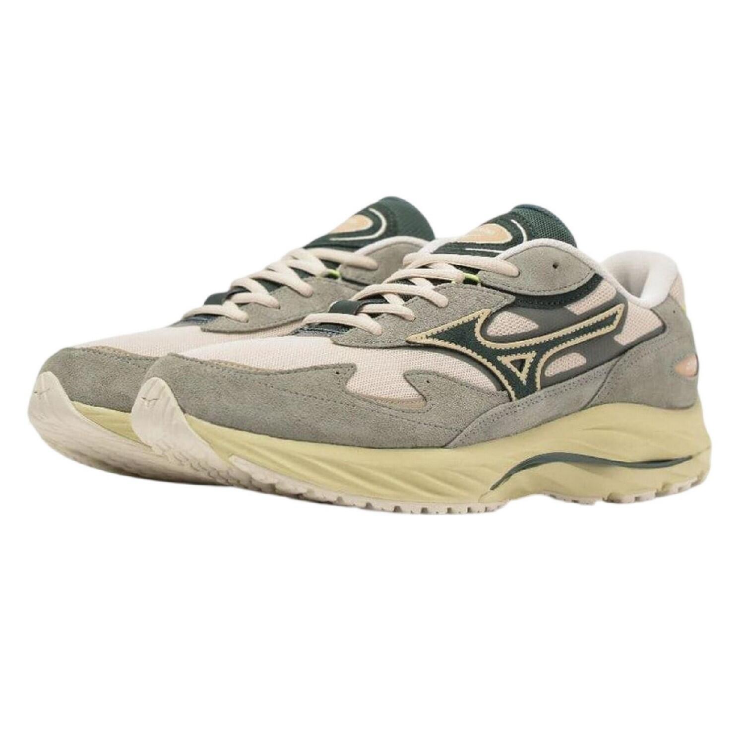 "Wave Rider Beta Sportstyle" Sneaker für Herren, Wildleder Damen Weiß/Grün 3/3