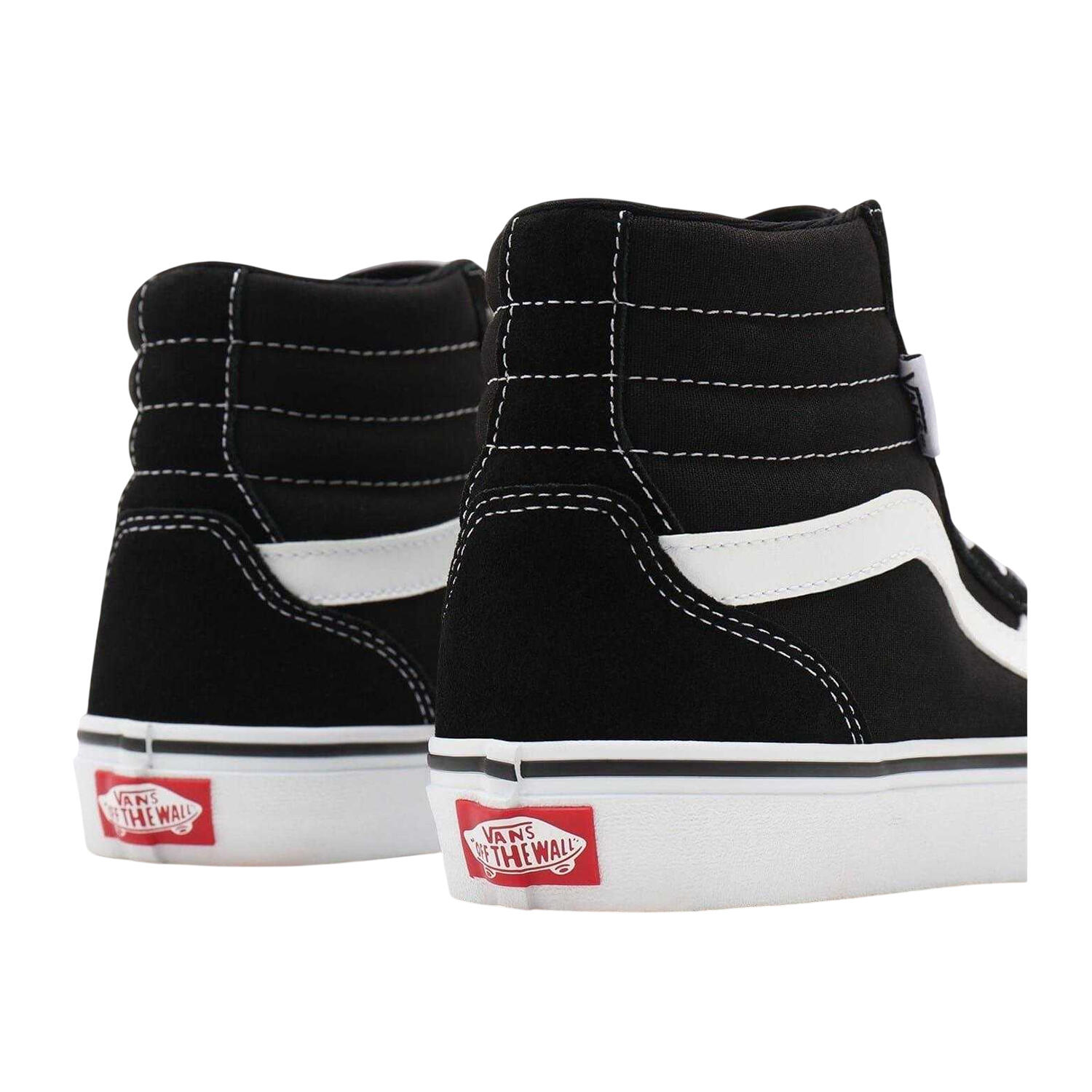Logo High Top Turnschuhe für Damen Schwarz/Weiß 2/4