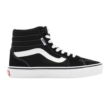 Baskets Montantes Motif/style Logo Femme (Noir / Blanc)