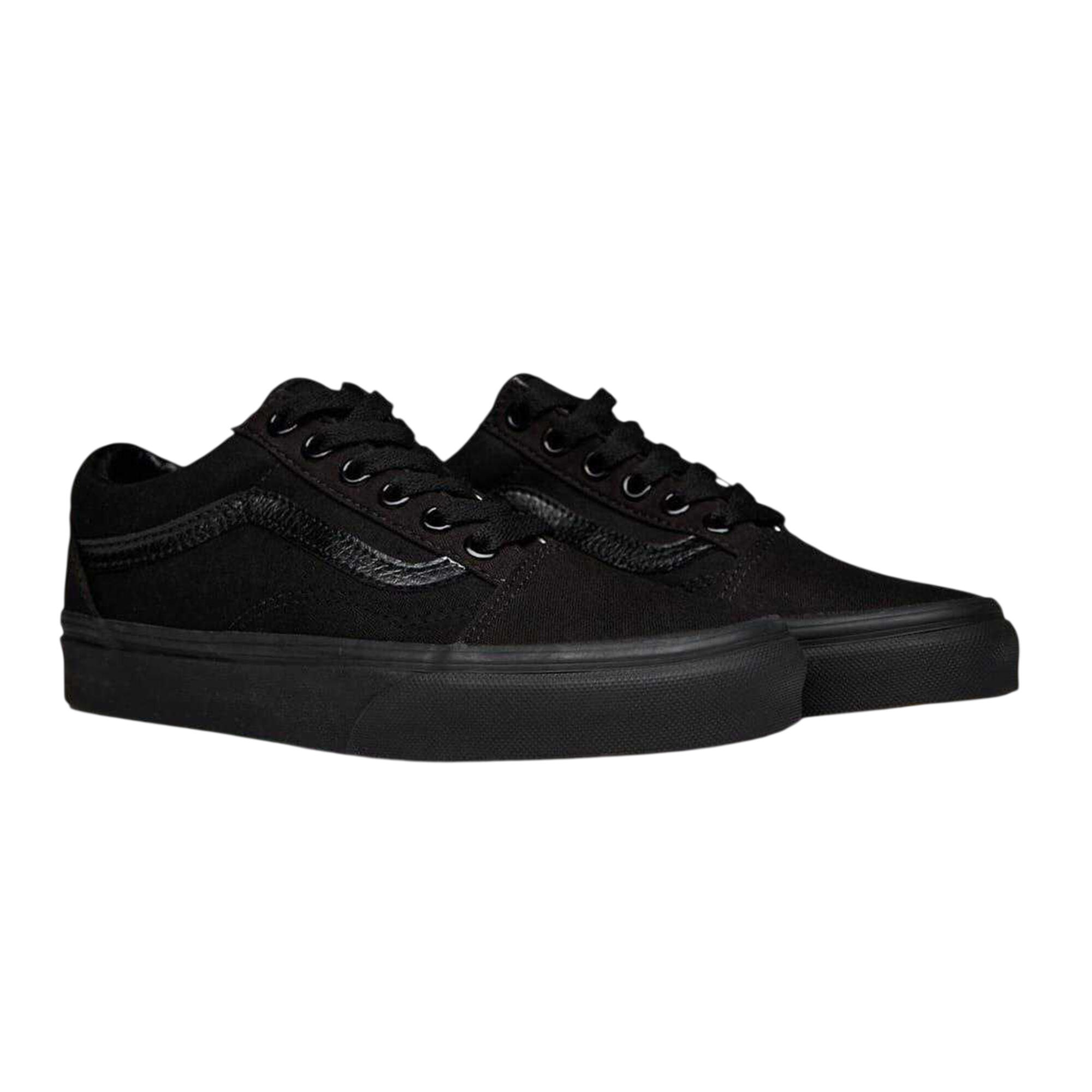"Old Skool" Schuhe für , Wildleder, PlattformAbsatz Damen Dreifaches Schwarz 4/4