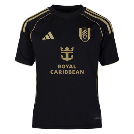 Maillot Third Motif/style Adidas 25/26 Enfant (Noir / Jaune Or)