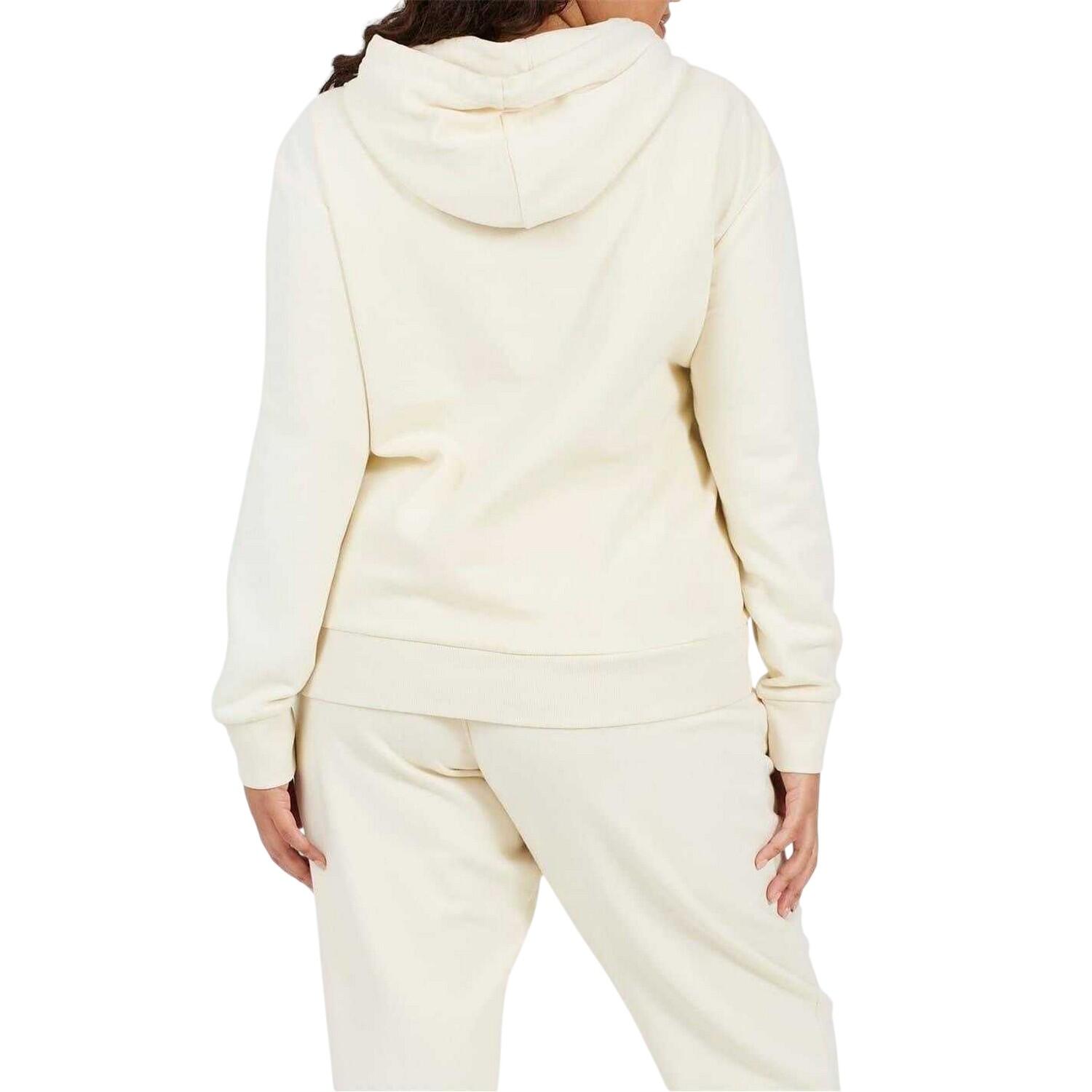 Kapuzenpullover für , Langärmlig Damen Cremefarbe 3/5