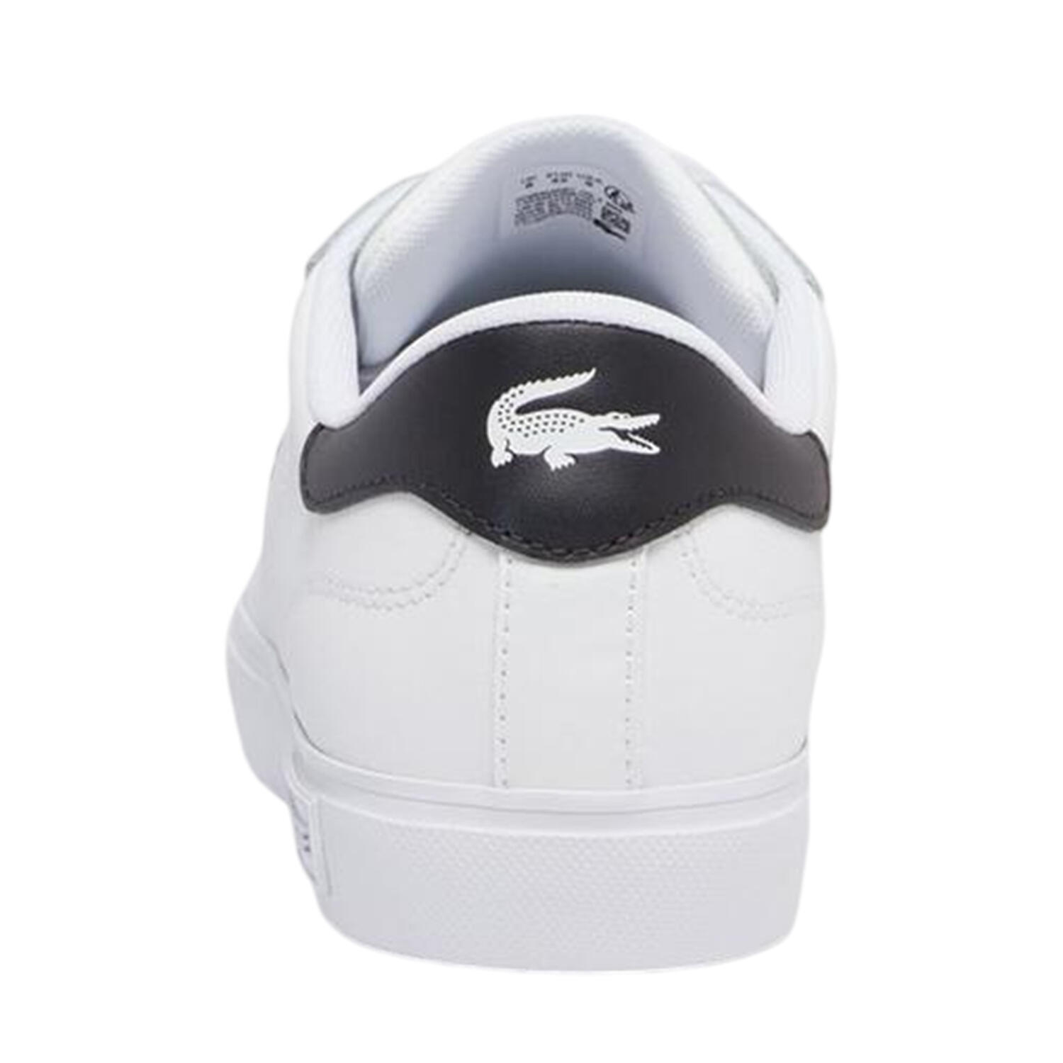 "Powercourt" Sneaker für , Leder, Flach Herren Weiß/Schwarz 2/4