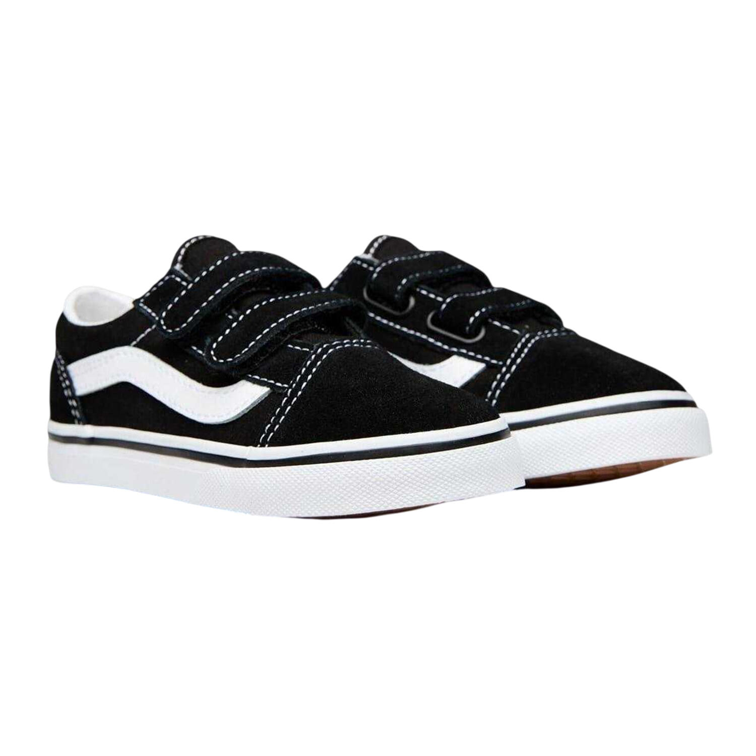 "Old Skool" Sneaker für Baby Kinder Schwarz/Weiß 4/4
