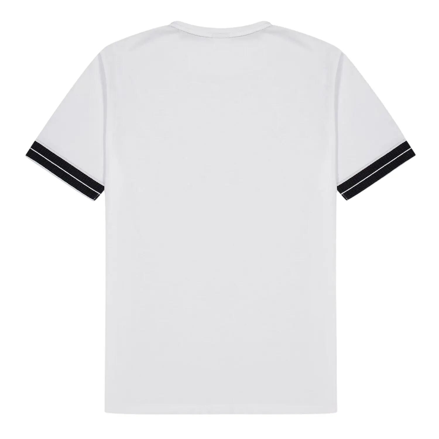 Tshirt Motif/style Logo Brodé Enfant (Blanc) 2/2