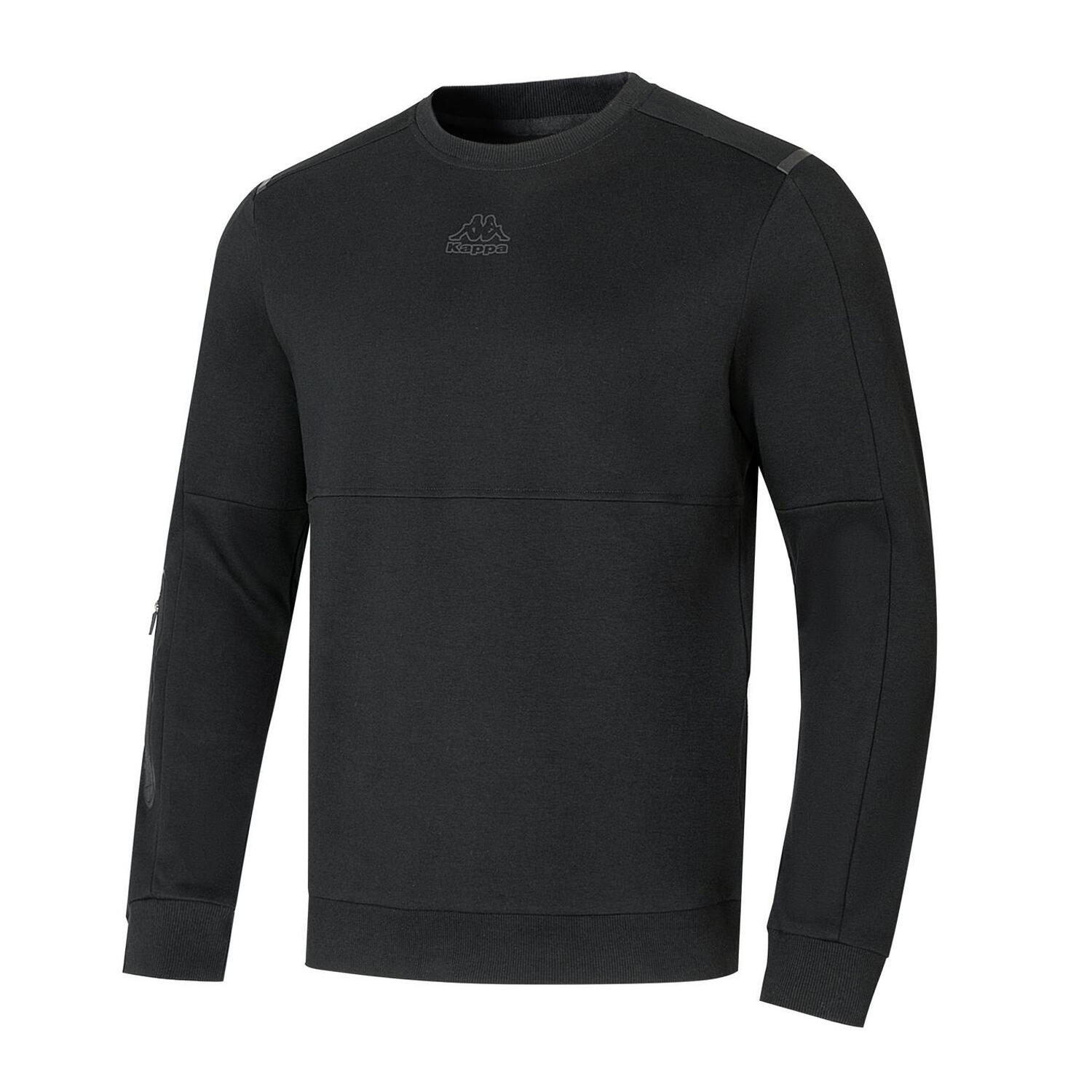 Sweatshirt für , TeddyStoff Herren Schwarz 3/3