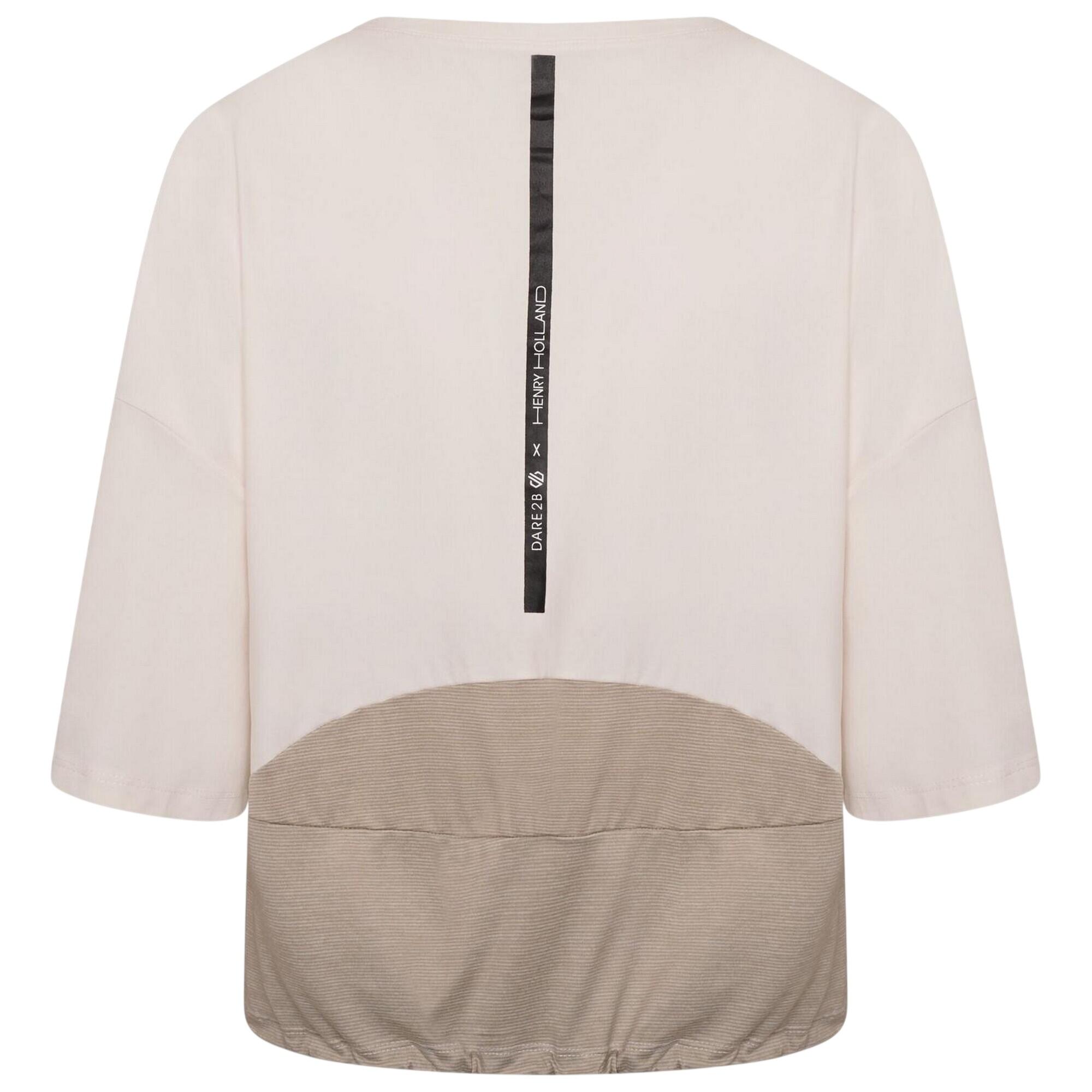 Maglietta Corta Donna Dare 2B Henry Holland Cut Loose Gardenia 2/3