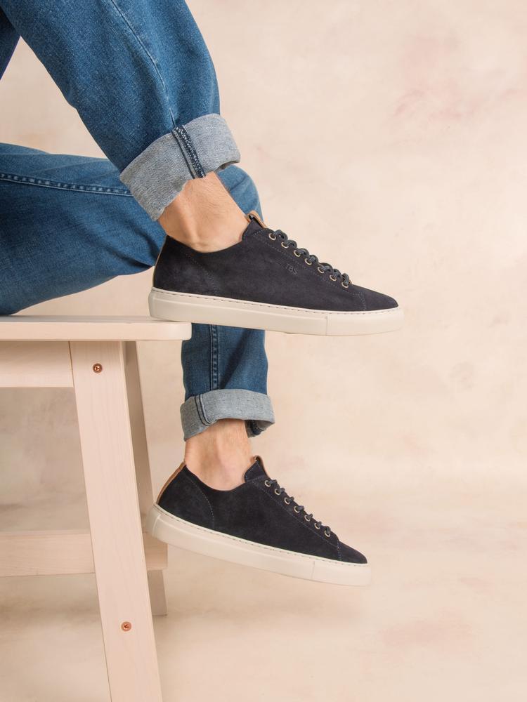 bleu / gris fonte / bleu marine