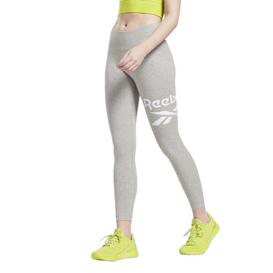 Legging Femme (Gris Moyen / Blanc)