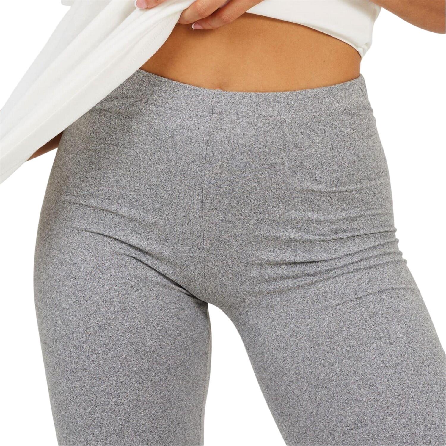 Legging Femme (Gris Chiné) 3/4