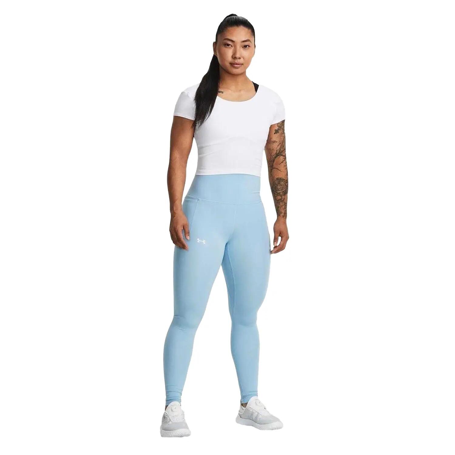 Legging Course À Pied MERIDIAN Femme (Bleu) 4/4
