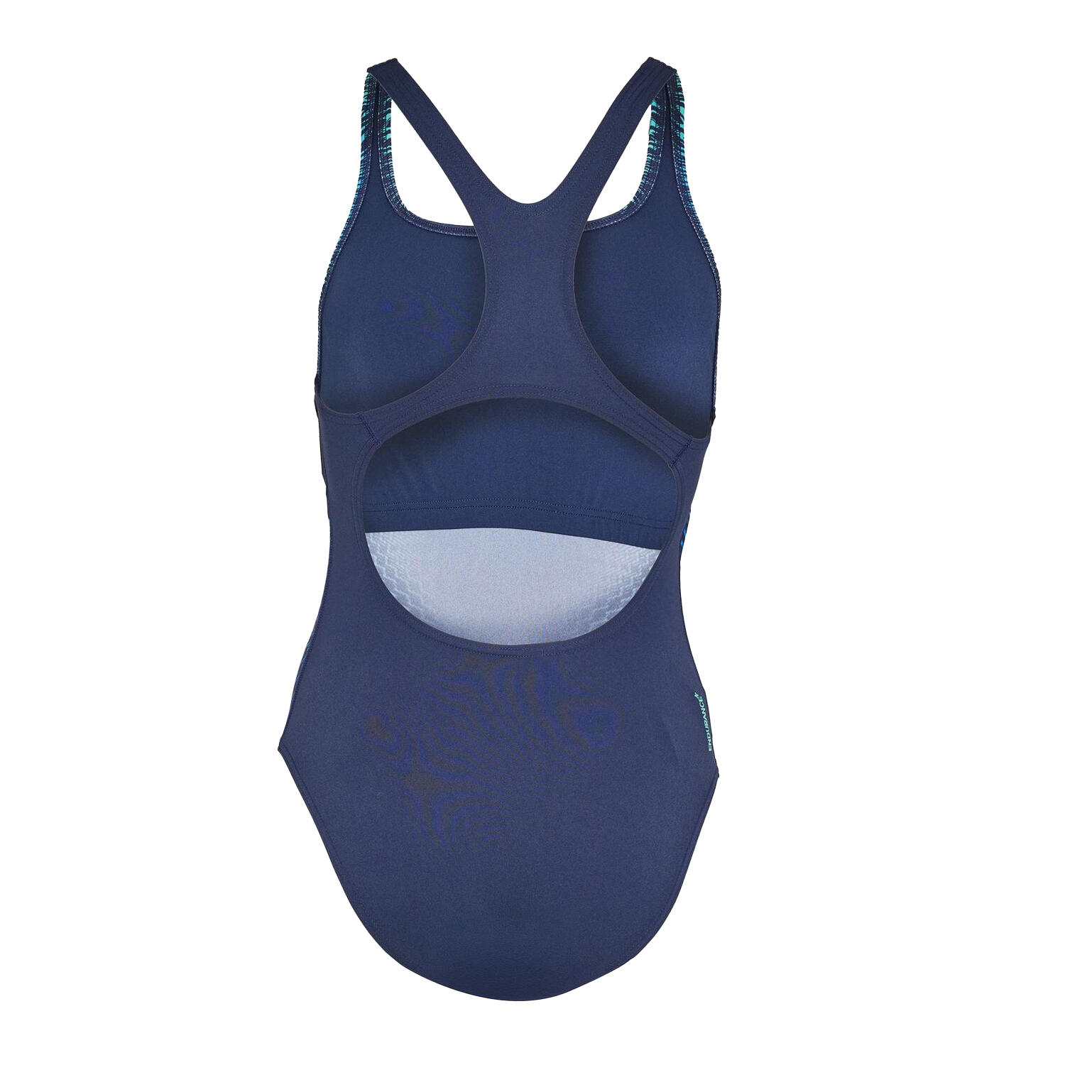 Maillot De Bain 1 Pièce Motif/style Géométrique MEDALIST Femme (Bleu Imprimé) 2/2