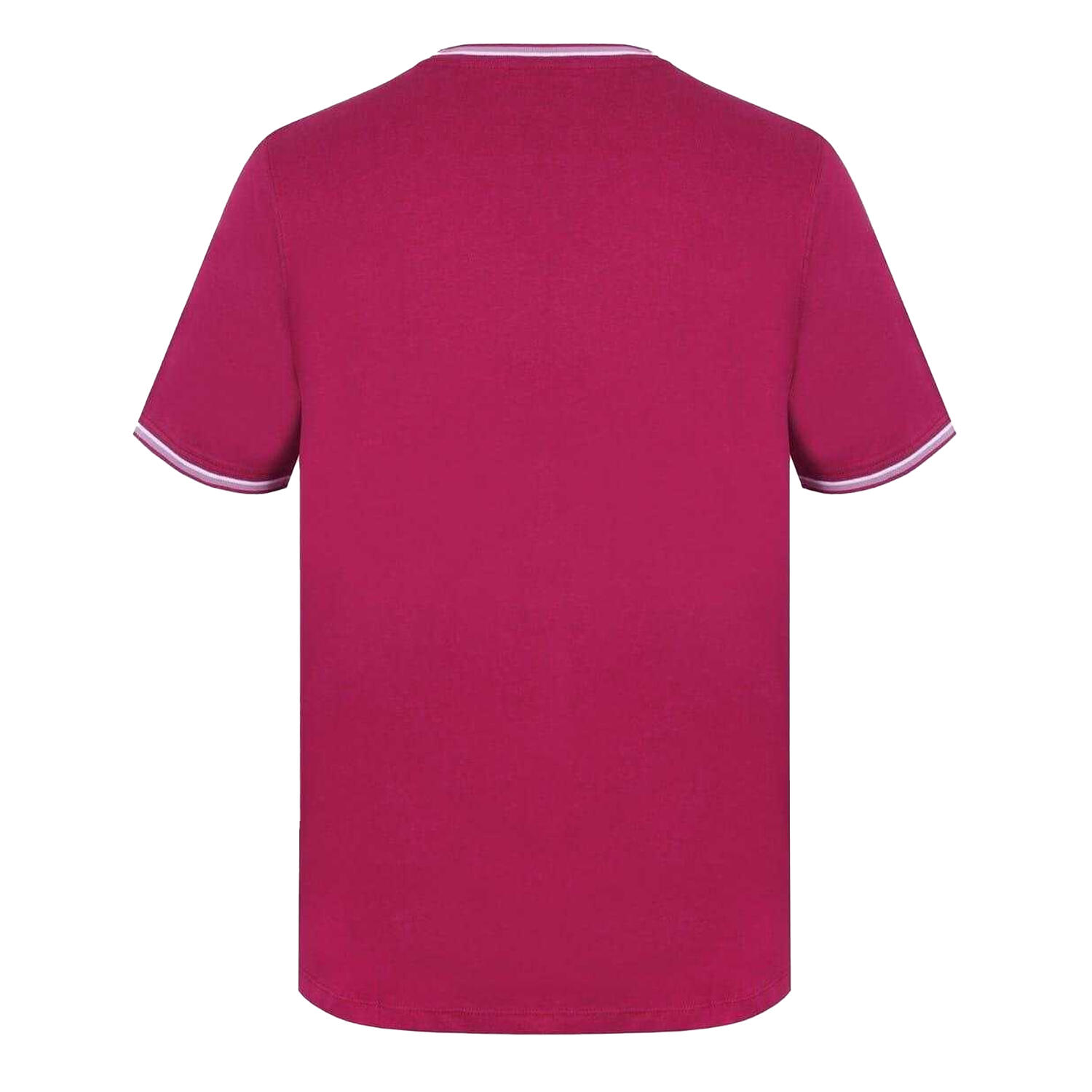 TShirt für , Baumwolle Herren Beerenrot 2/3