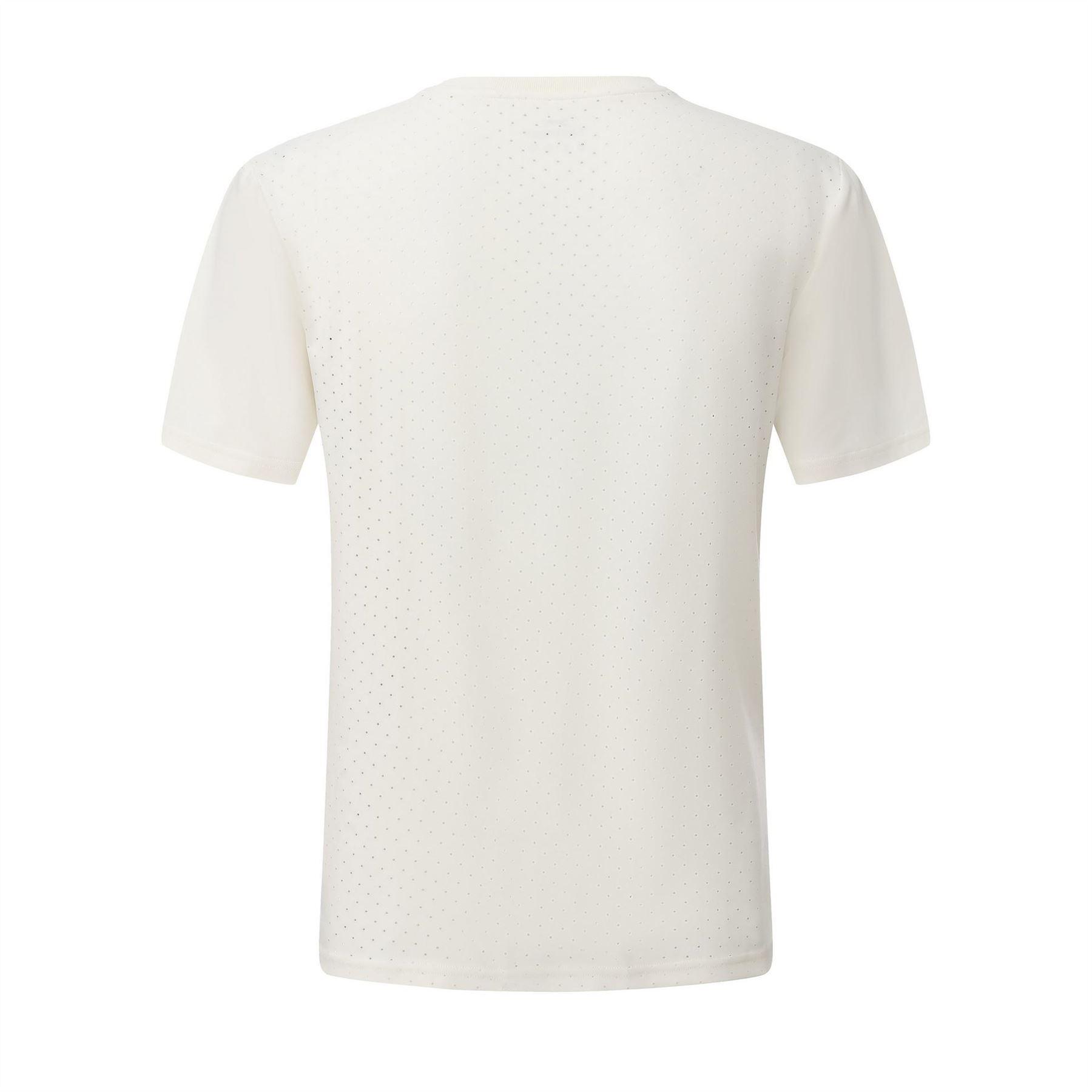 TShirt für , Perforiert, Tennis Herren Weiß 2/3