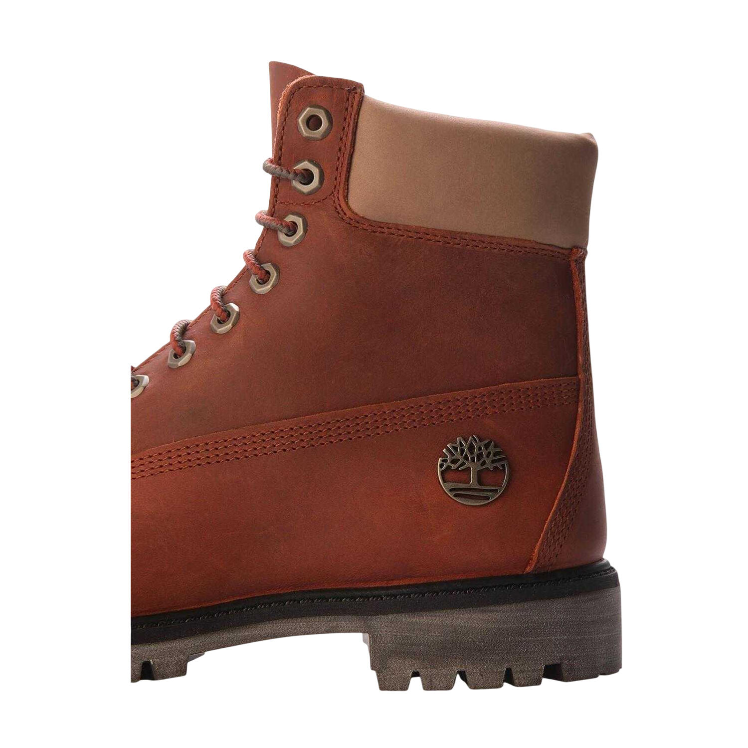 Mens Premium Ankle Boots (Orange) 4/4