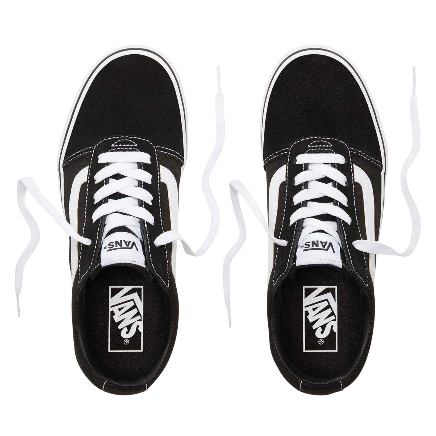 "Ward" Sneaker für , Canvas Damen Schwarz/Weiß 3/3