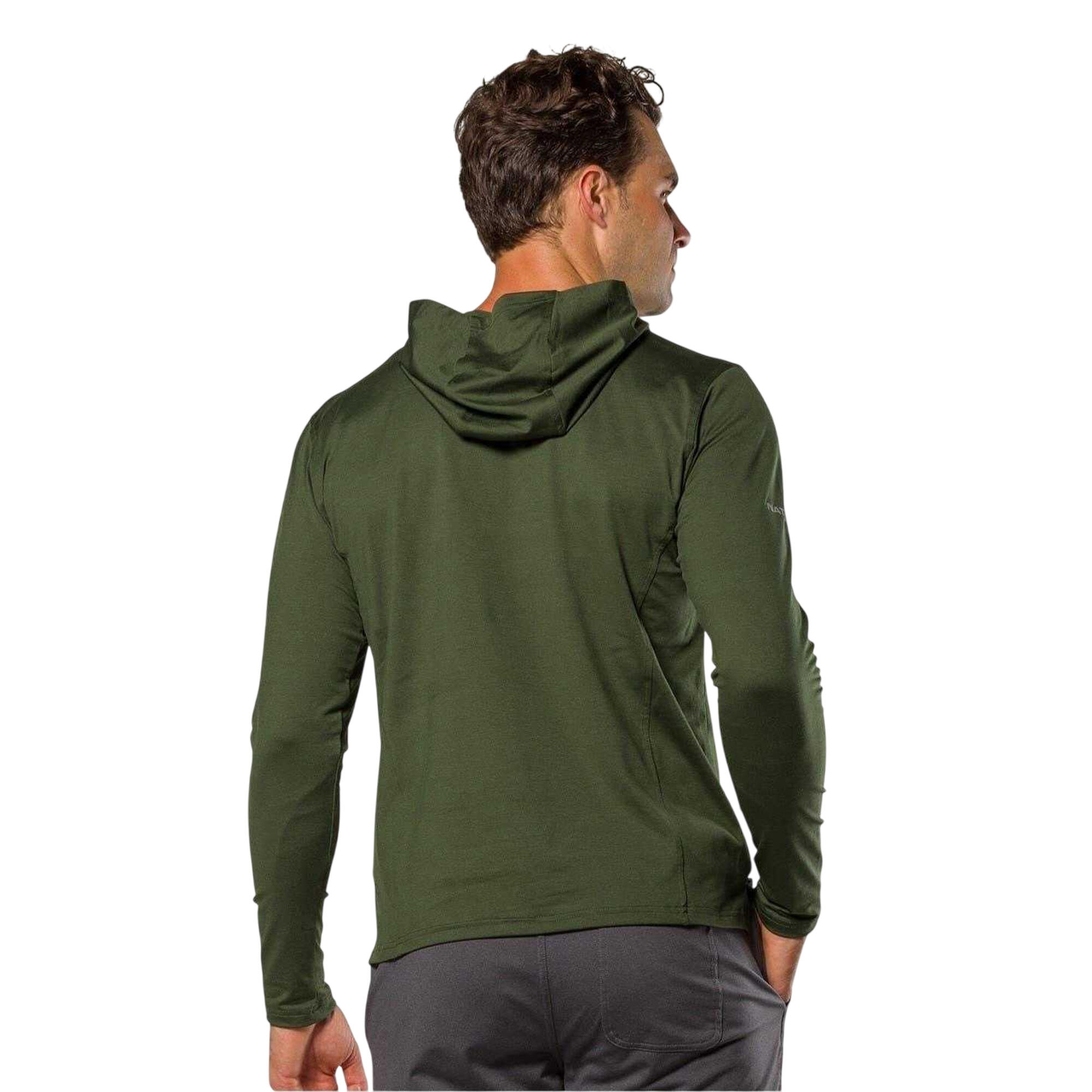 "365" Kapuzenpullover für , Regulär Herren Tannengrün 3/3