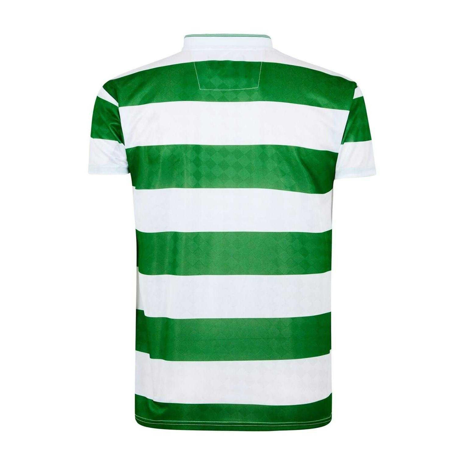 Maillot Domicile Motif/style Rétro Adulte (Vert / Blanc) 2/2