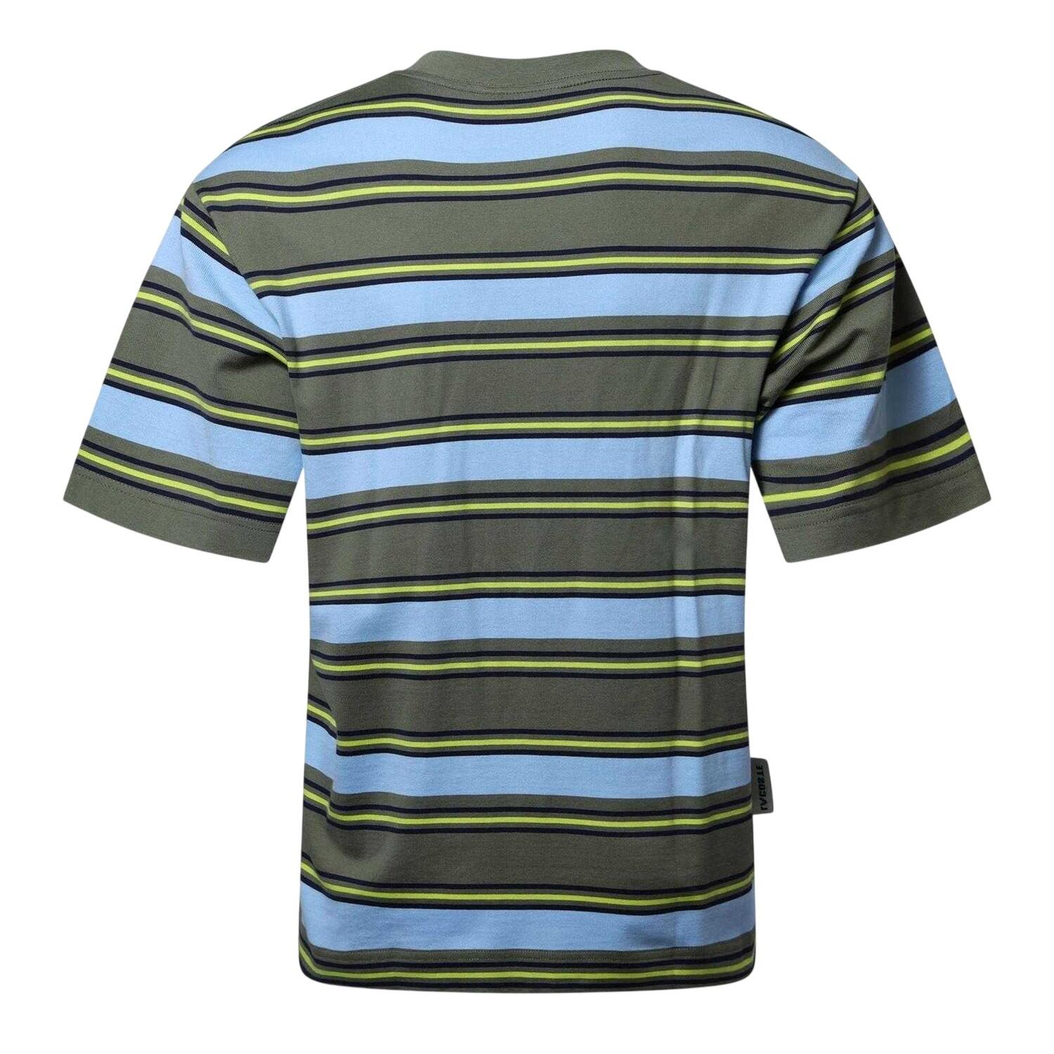 TShirt für , Baumwolle, kurzärmlig Herren Khakigrün 2/2