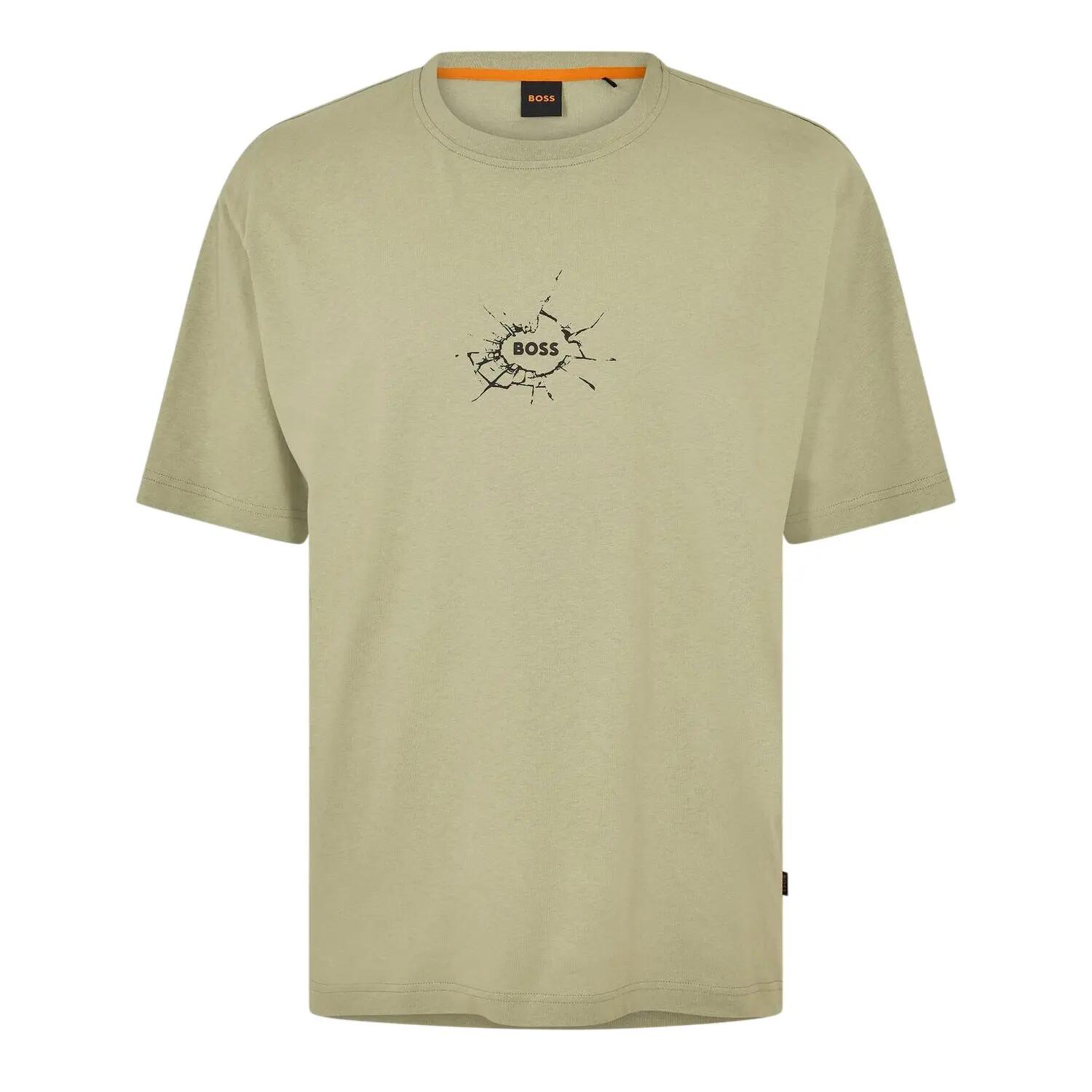 Tshirt Motif/style Logo Homme (Vert) 2/3