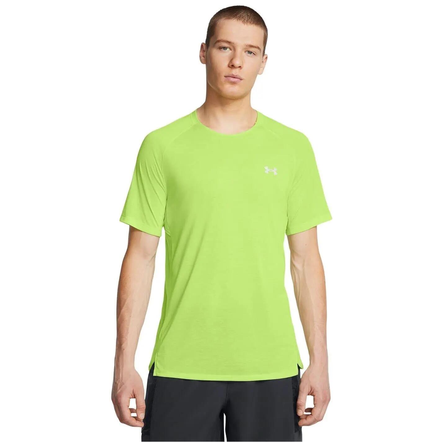 Tshirt Manches Raglan LAUNCH TRAIL RUN Homme (Vert) 1/5