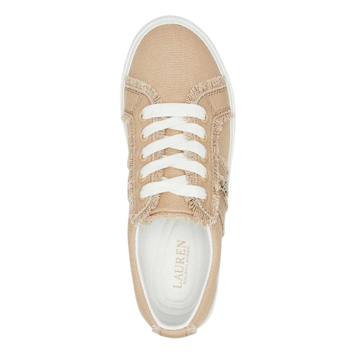 Womens/Ladies Janson Flat Trainers (Sand Dune) 3/3