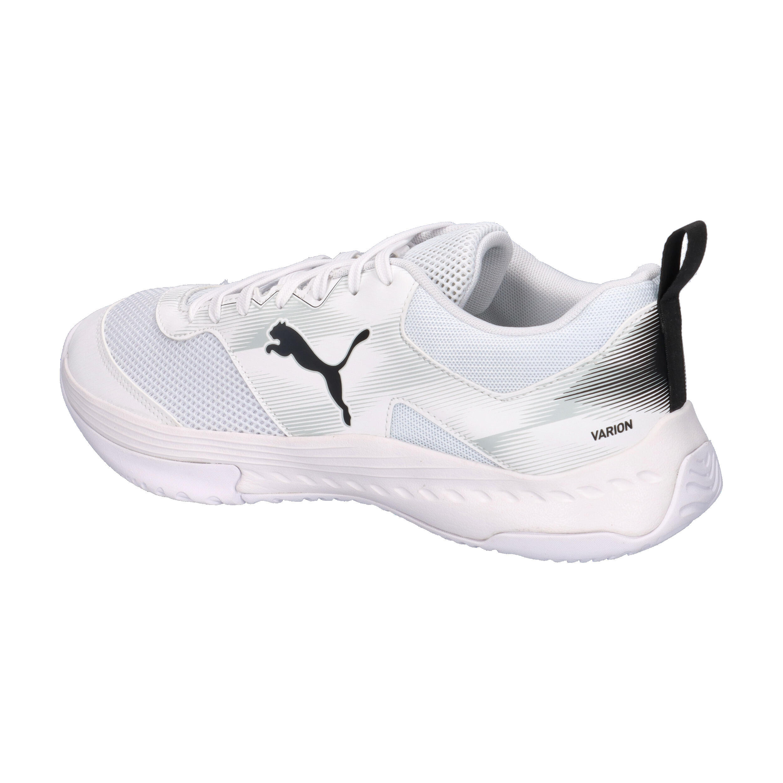 Puma VARION 3 Indoor Unisex Hallenschuhe Sneaker Schnürschuh 109096 02 White 11/15