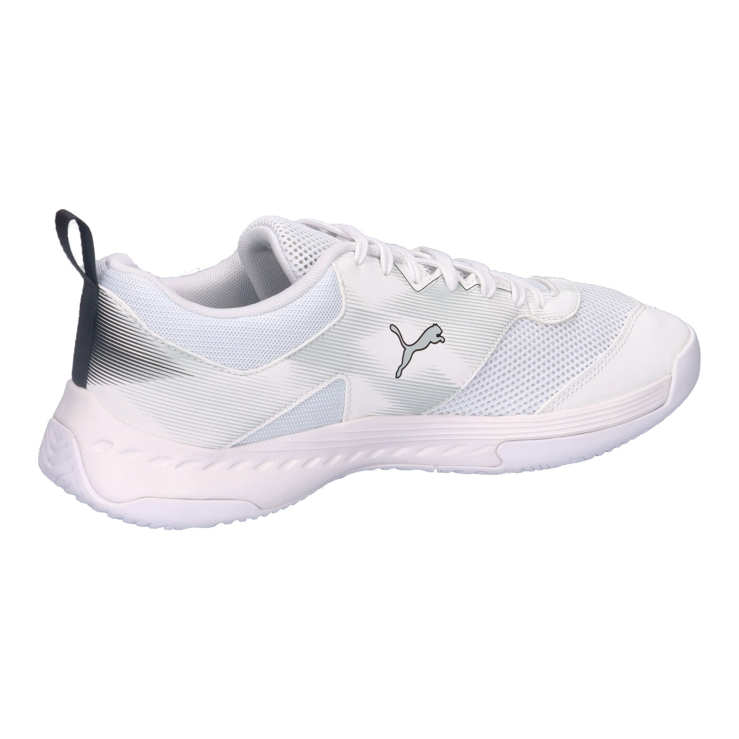 Puma VARION 3 Indoor Unisex Hallenschuhe Sneaker Schnürschuh 109096 02 White 15/15