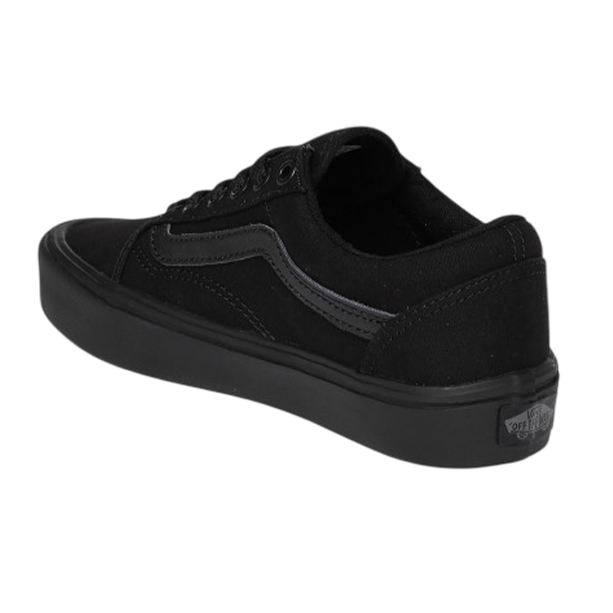 "Ryland" Seitenstreifen Schuhe für , Canvas Herren Schwarz 2/4