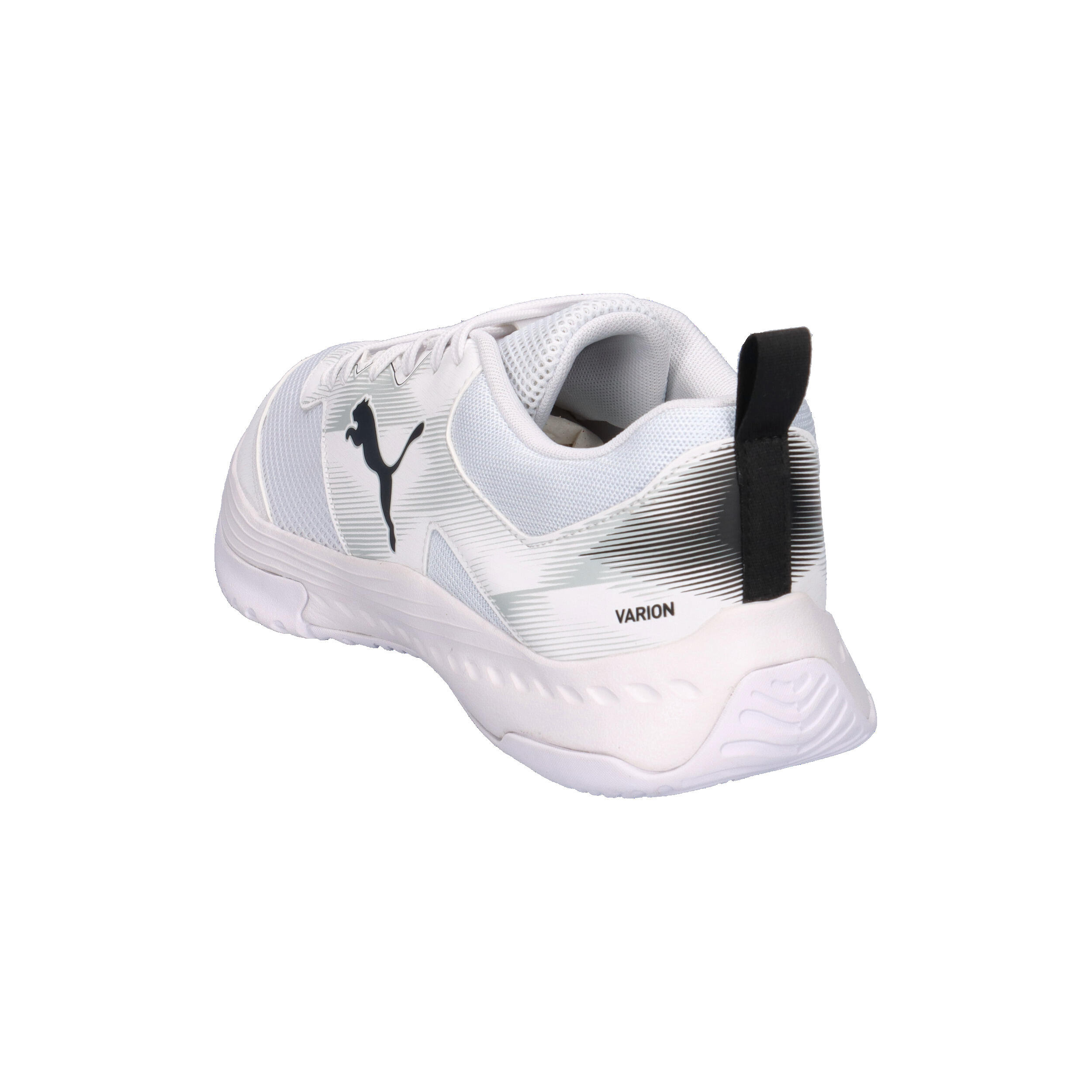 Puma VARION 3 Indoor Unisex Hallenschuhe Sneaker Schnürschuh 109096 02 White 12/15