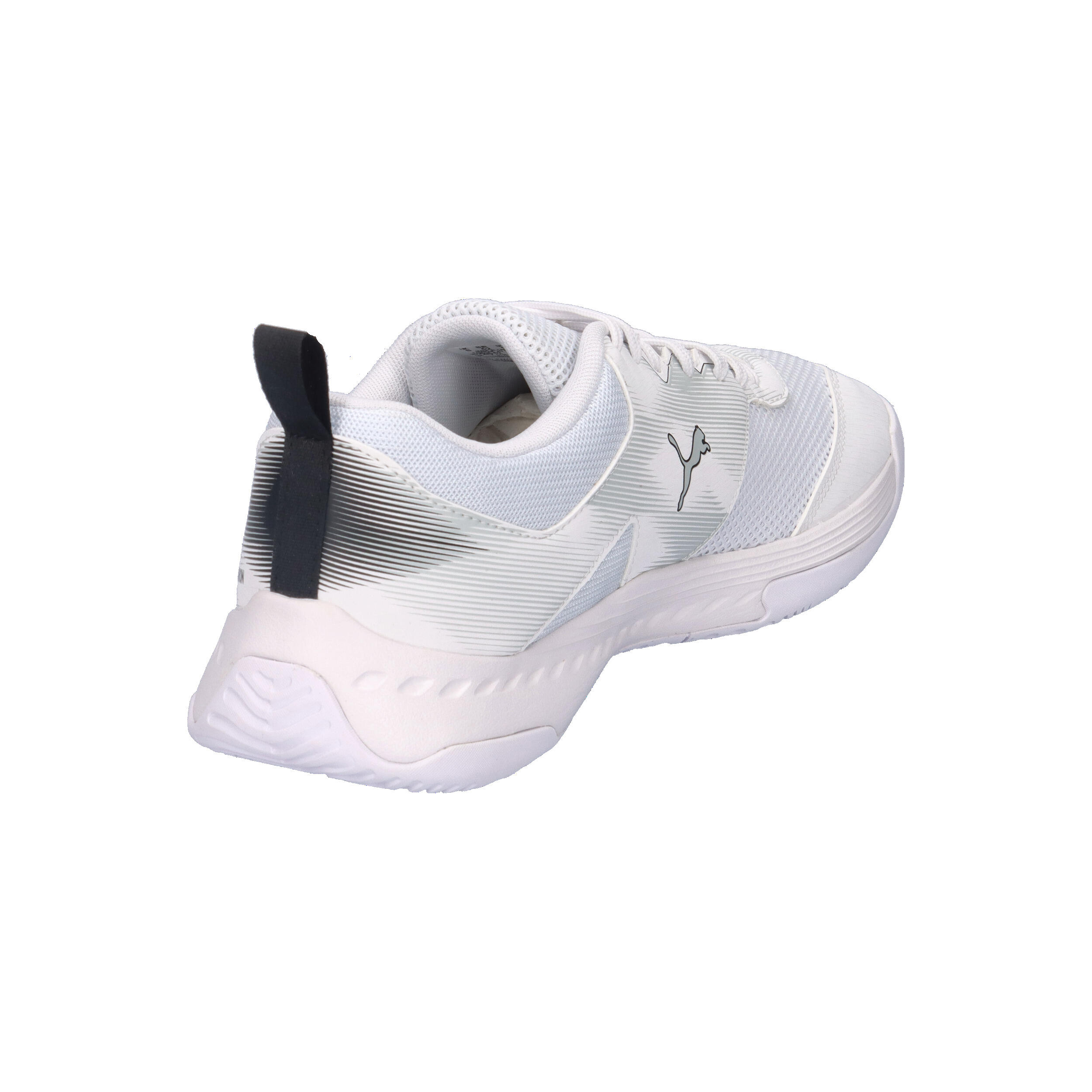 Puma VARION 3 Indoor Unisex Hallenschuhe Sneaker Schnürschuh 109096 02 White 14/15