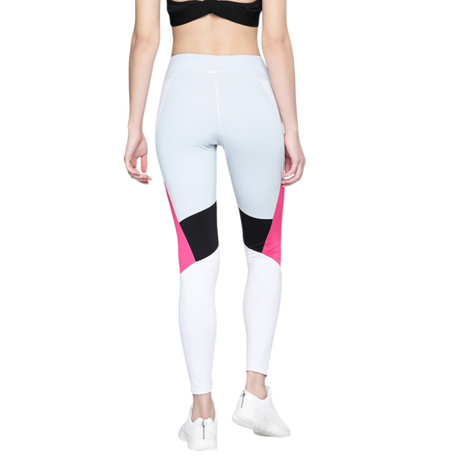 Pantacollant Aderente Donna Reebok Lux Grigio 2/3