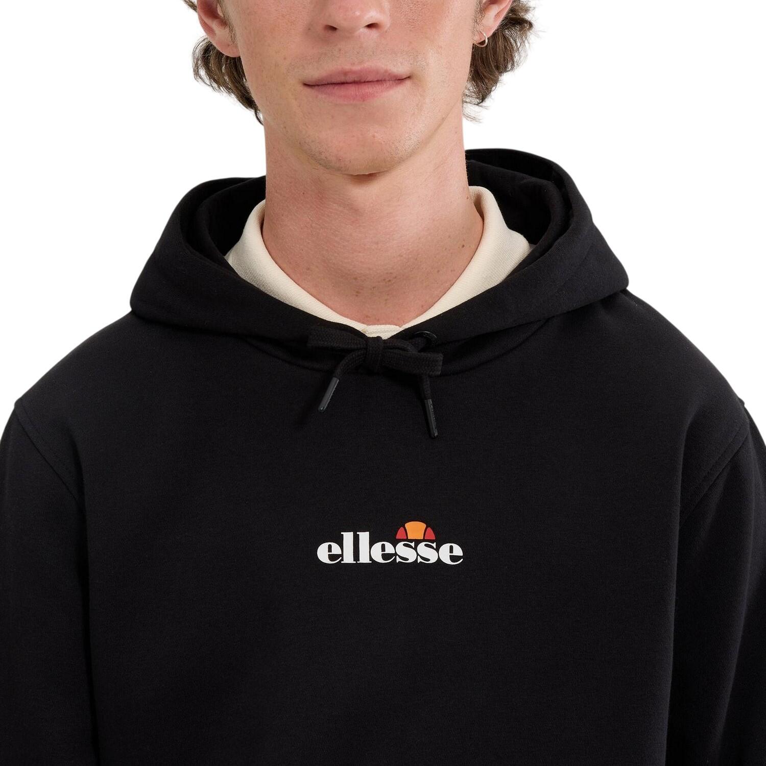 "Pershuta 2" Hoodie zum Überziehen für Herren Schwarz 3/4