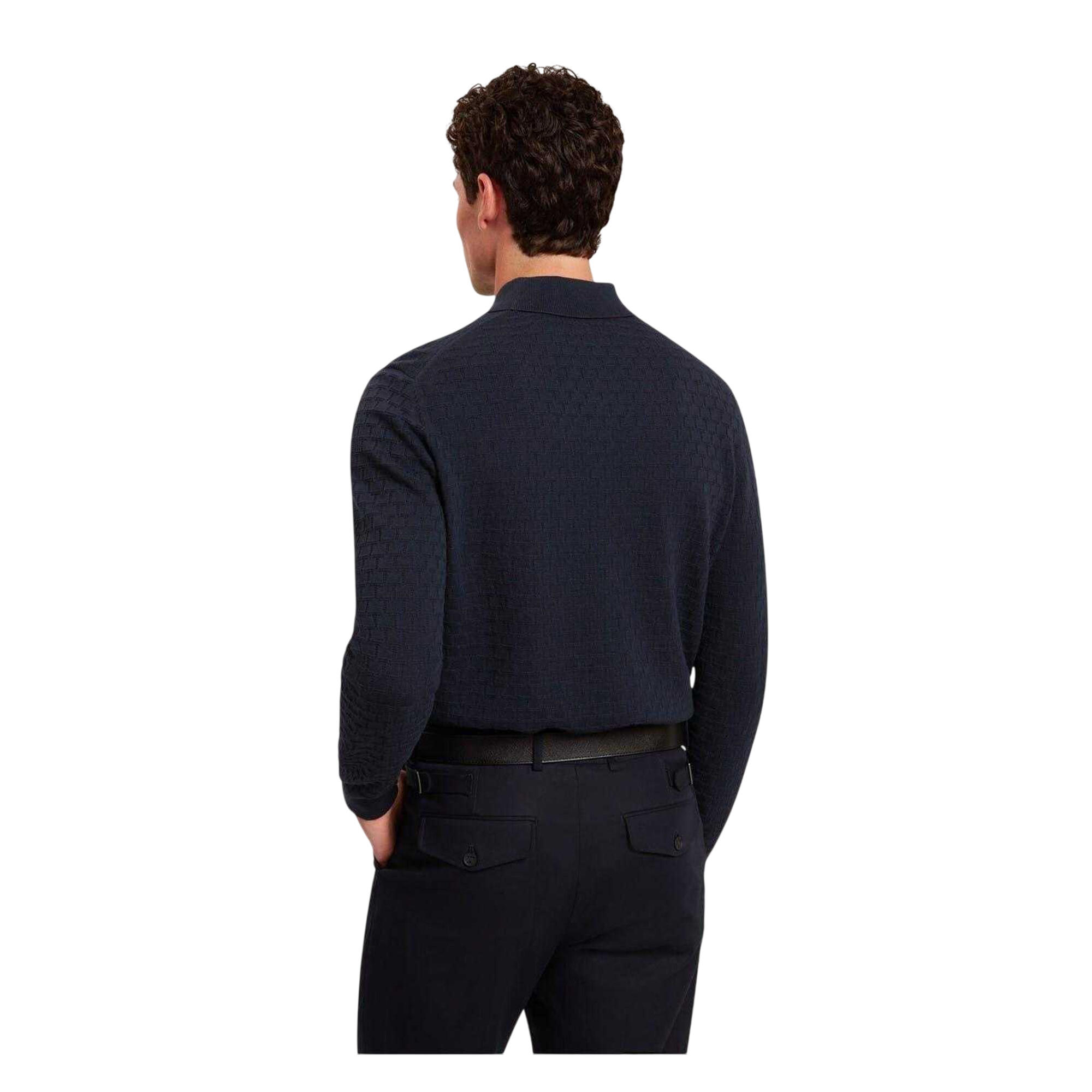 Poloshirt für , kurzärmlig Herren Marine 3/3