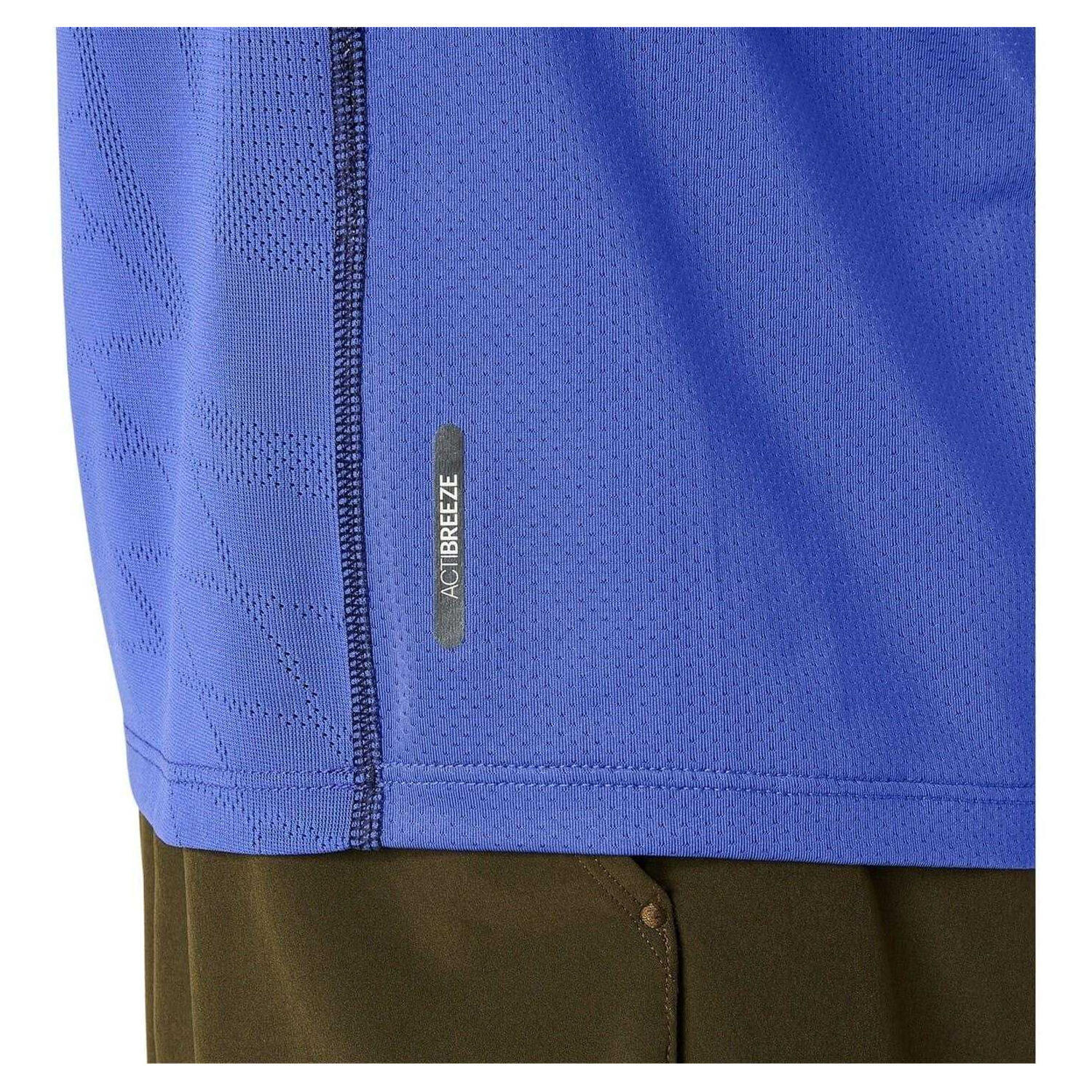 Mens Match Actibreeze TShirt (Dark Cobalt) 3/3
