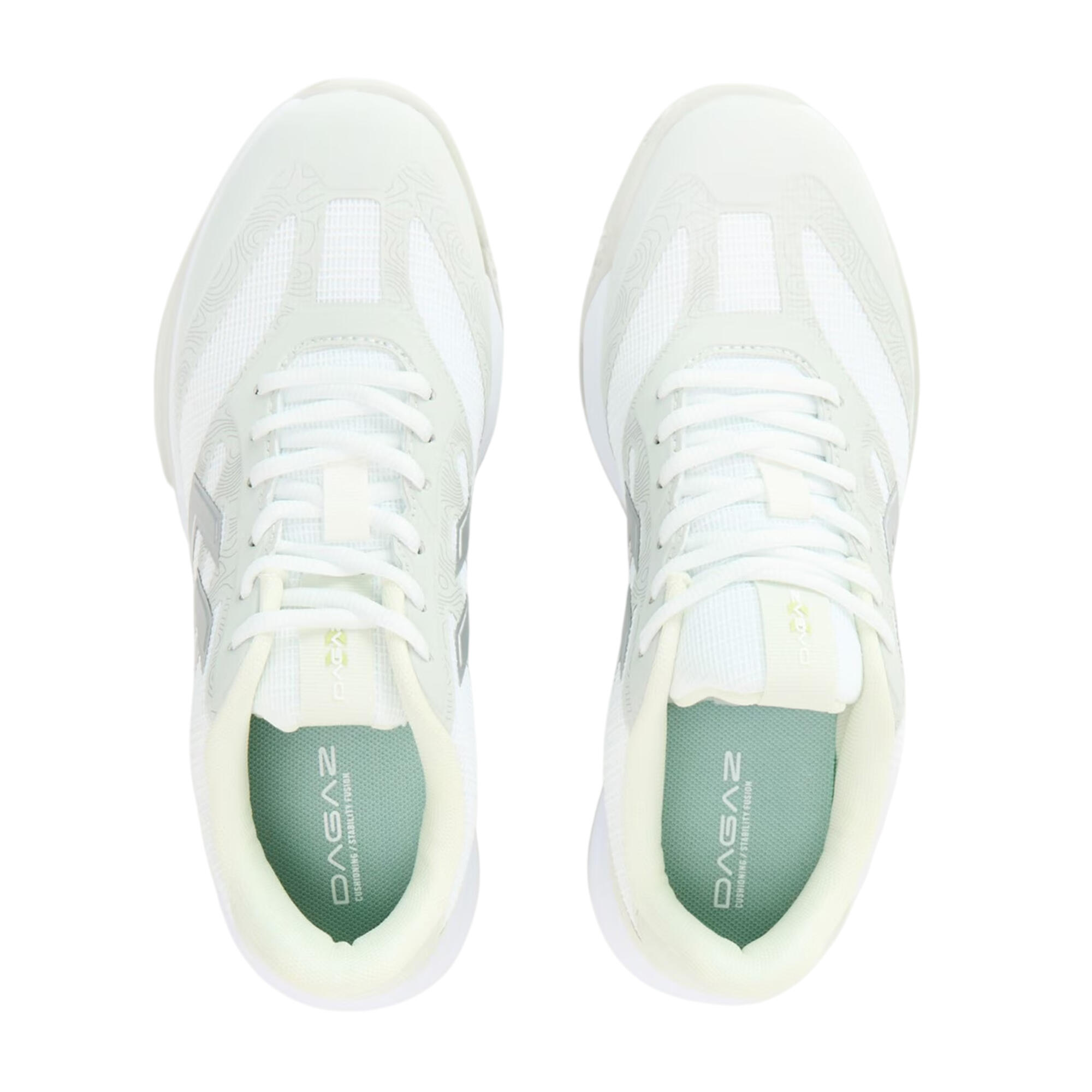 "Dagaz V" Sneaker für , Netzmaterial Damen Weiß/Grau 3/3