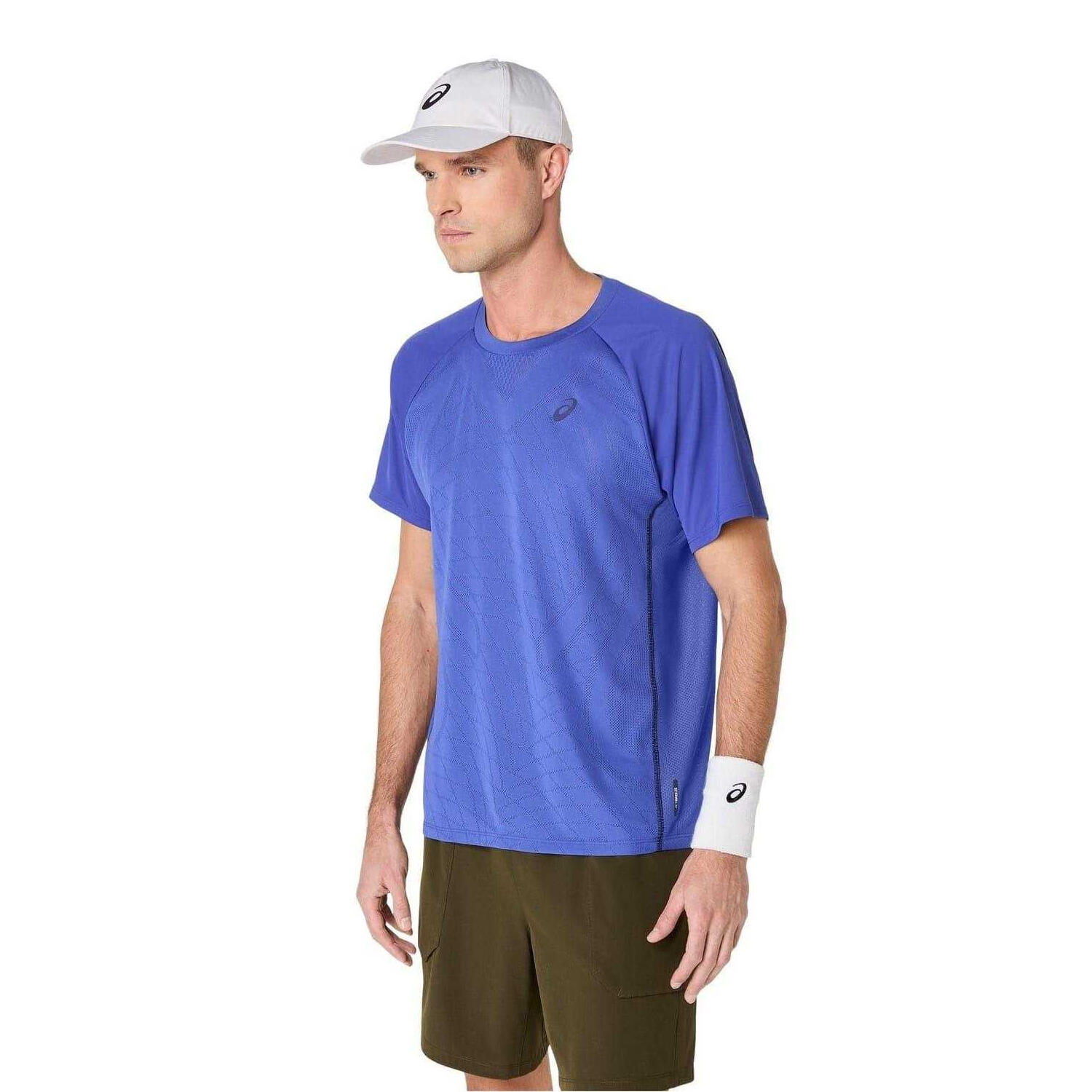 Mens Match Actibreeze TShirt (Dark Cobalt) 2/3