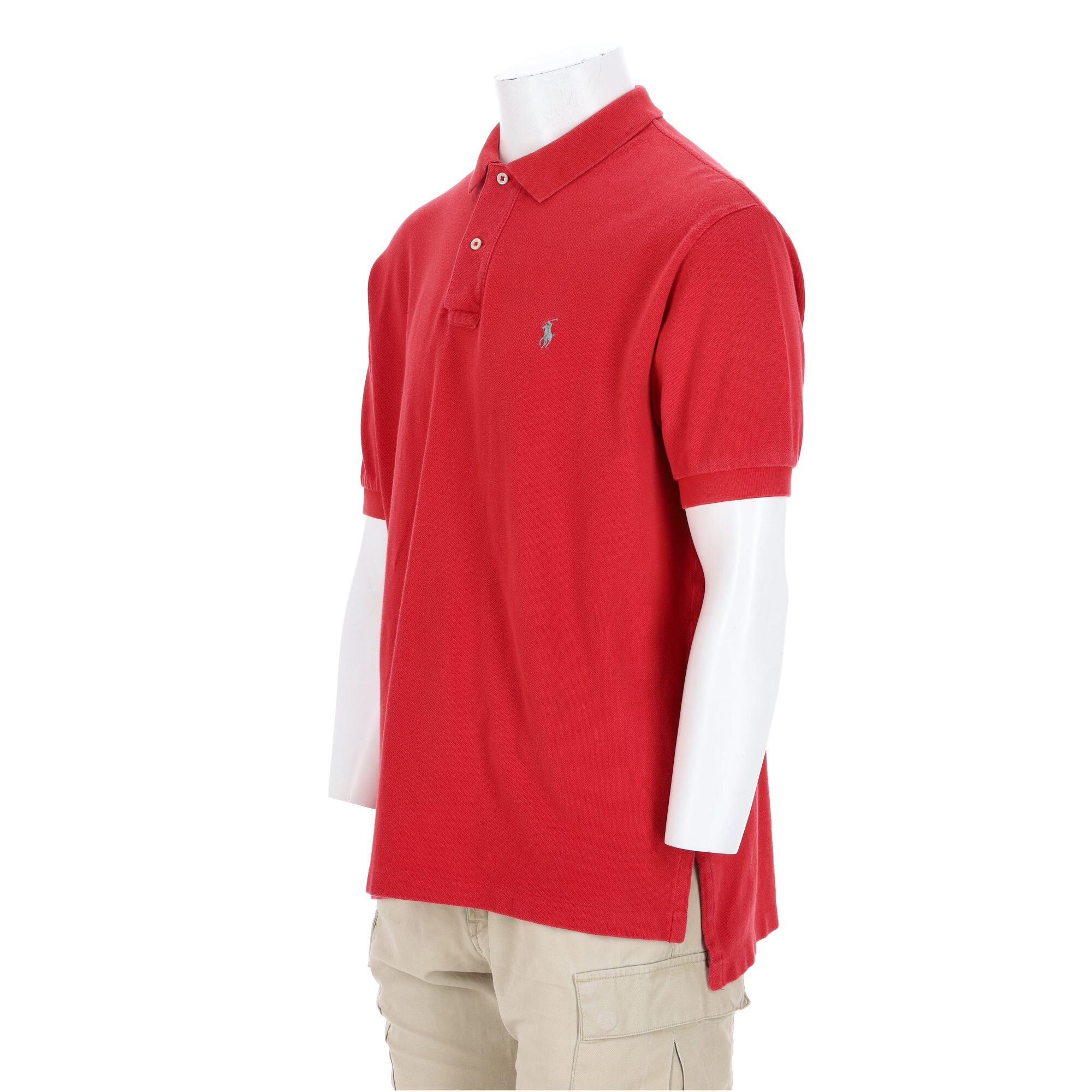Second hand - Polo uomo maniche corte rosso Polo Ralph Lauren - Stato eccellente 4/7